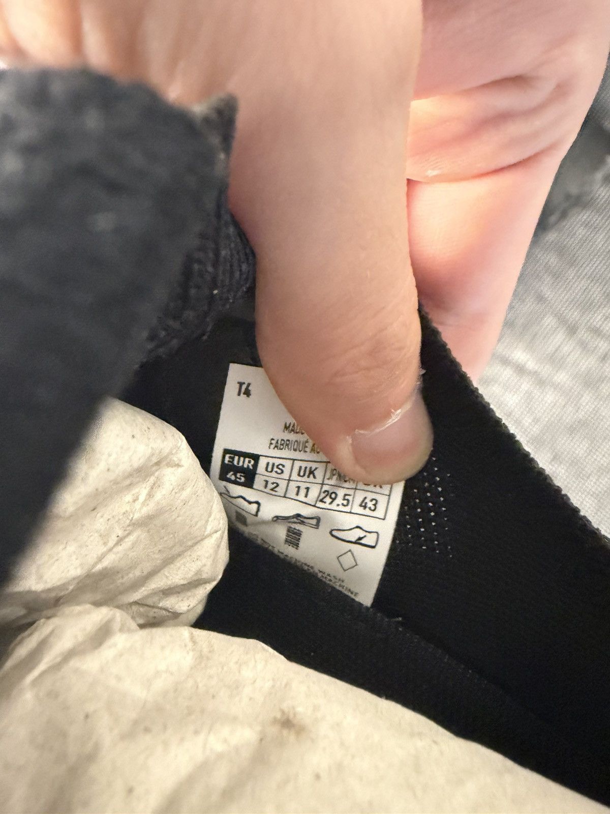 Rick Owens × Veja Veja x Rick Owens Low Sock Sneaker Size US 12 / EU 45 - 6 Thumbnail