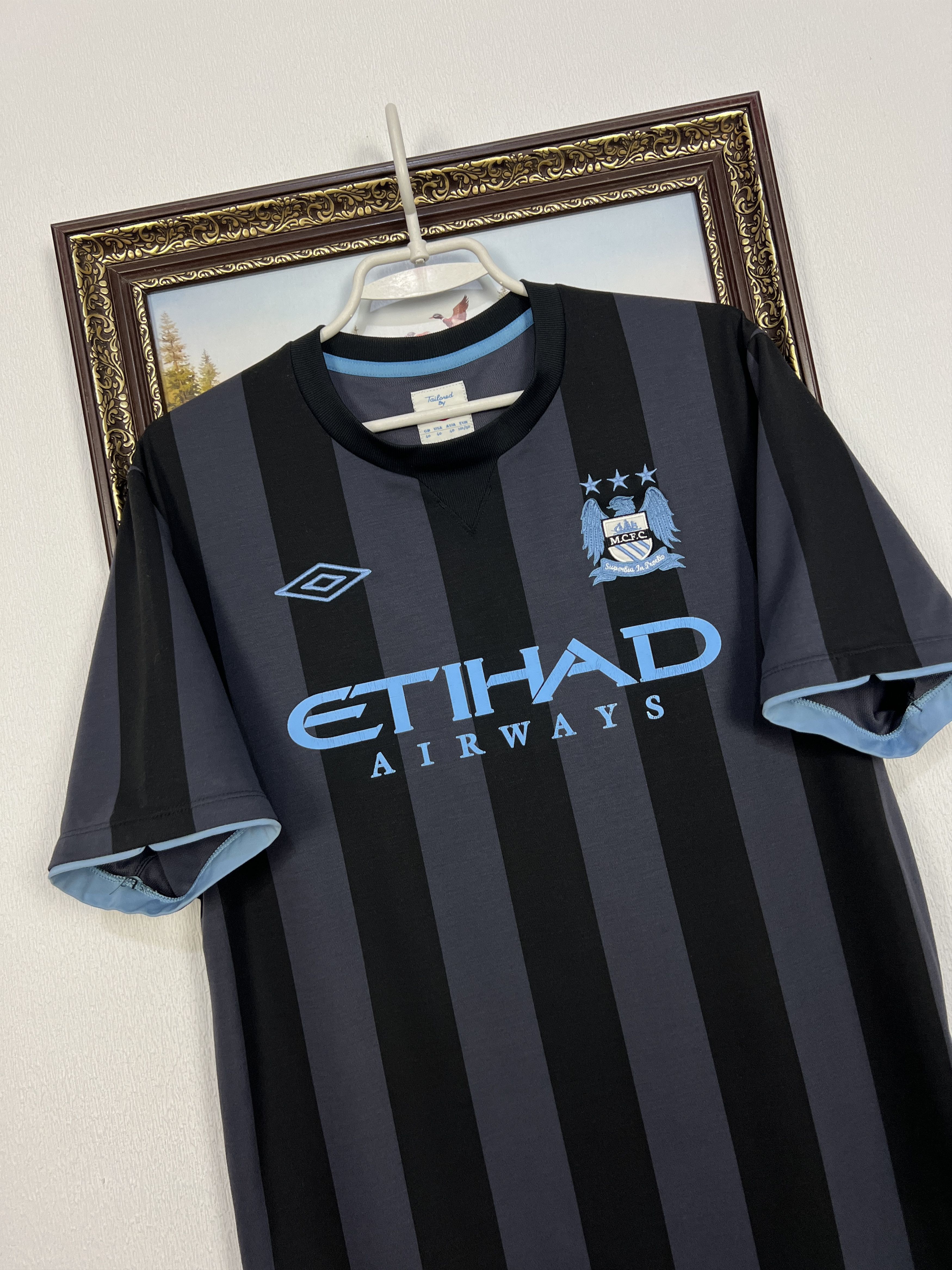 Umbro Manchester City Third football shirt 2012 #4 Company Umbro Size US M / EU 48-50 / 2 - 3 Thumbnail