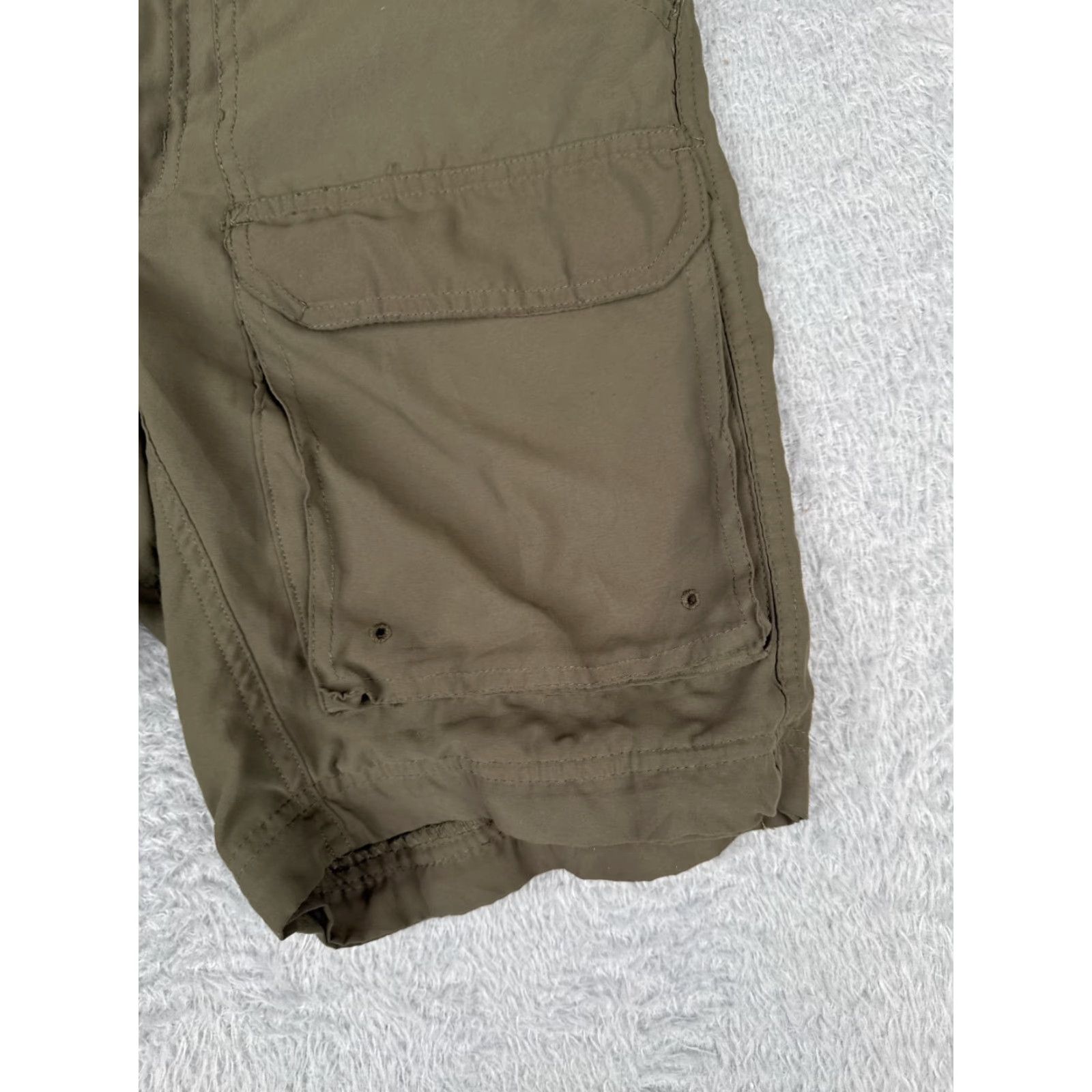 Vintage VINTAGE Boy Scouts Shorts Adult XS Green Switchbacks NO LEGS Polyester Mens Size US 27 - 2 Thumbnail