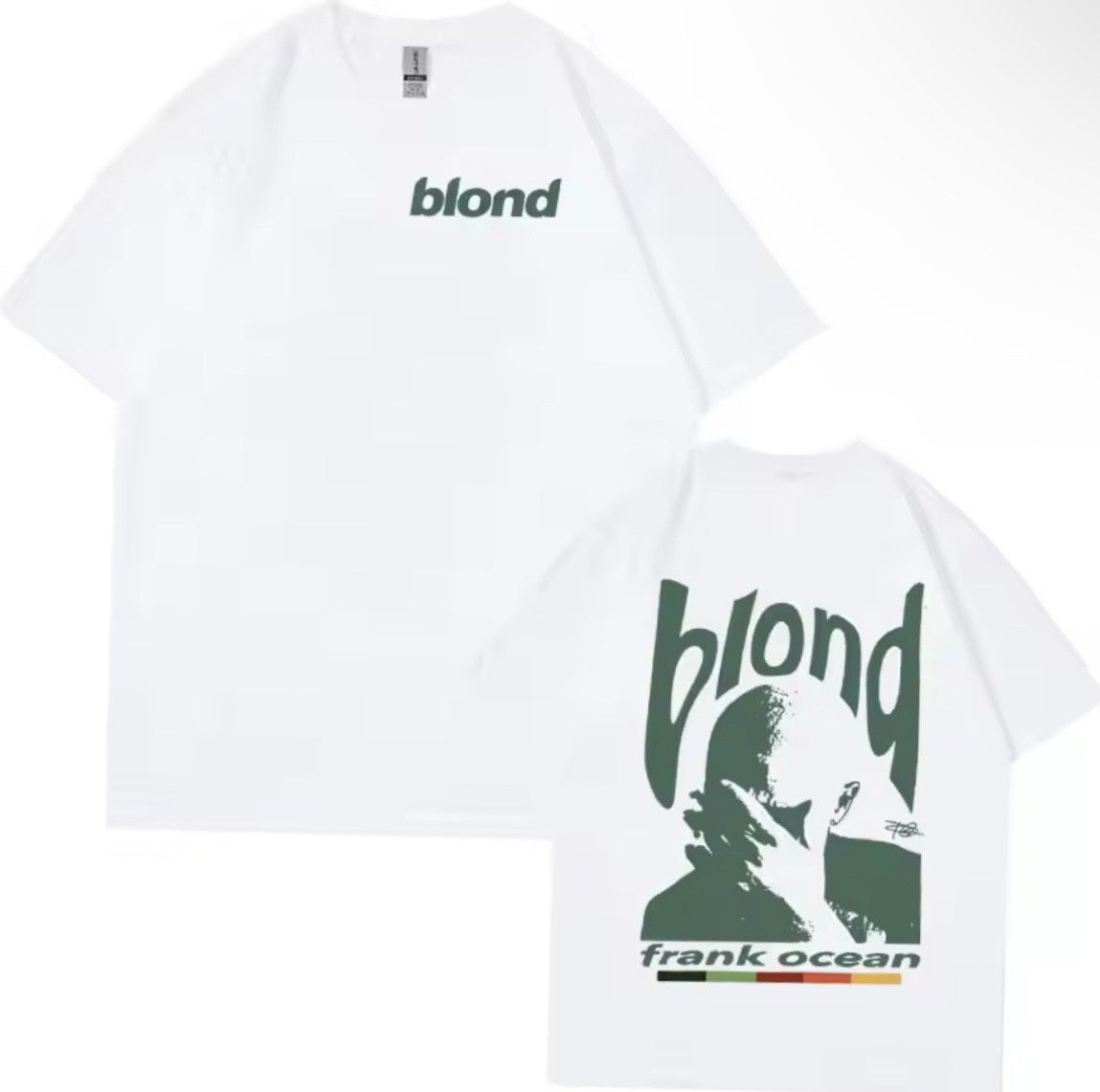 Japanese Brand Streetwear Vintage Rapper Frank White Short Sleeve T-Shirt Size US XXL / EU 58 / 5 - 1 Thumbnail
