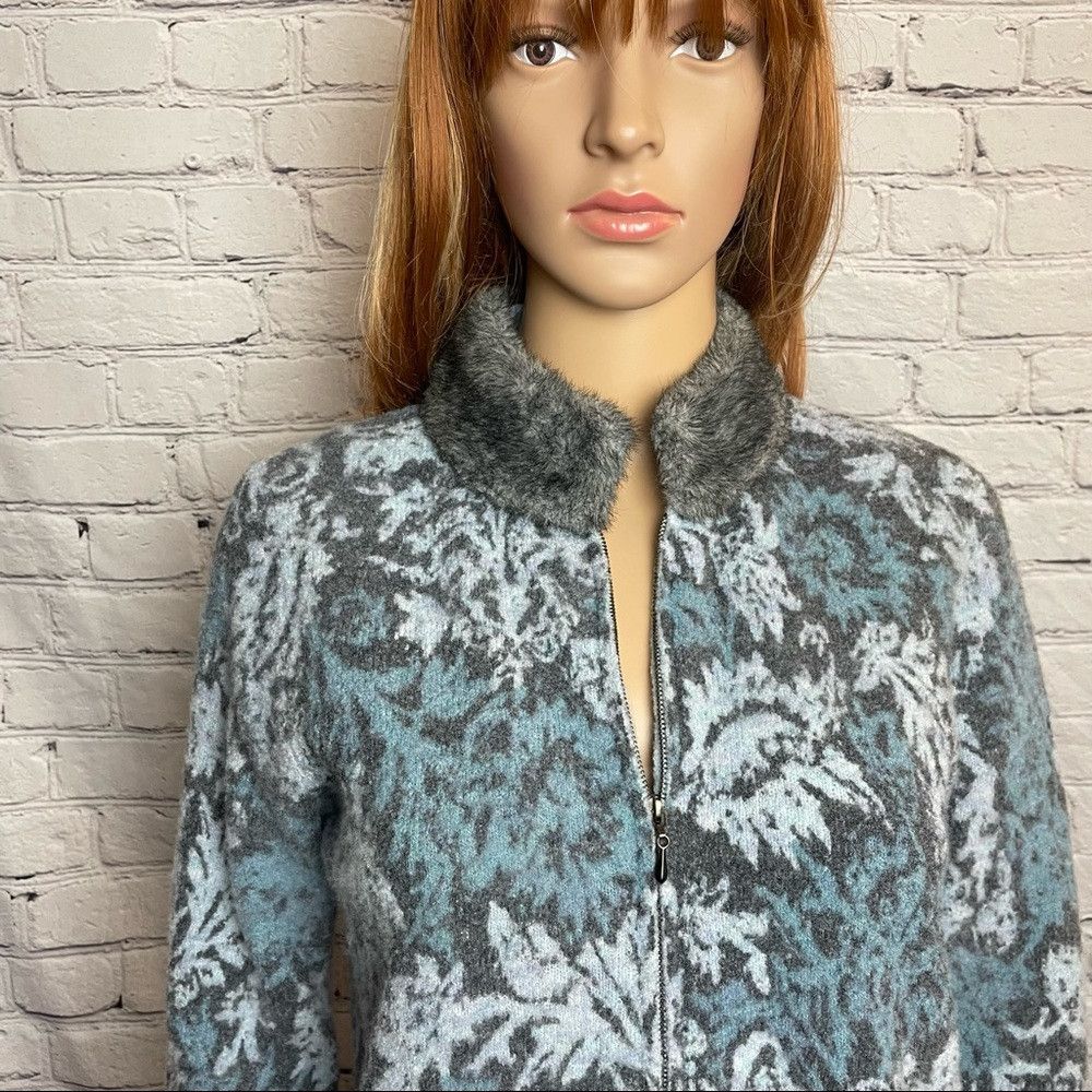 Other Sigrid Olsen Sport Cozy Print Sweater Size M Size M / US 6-8 / IT 42-44 - 4 Thumbnail