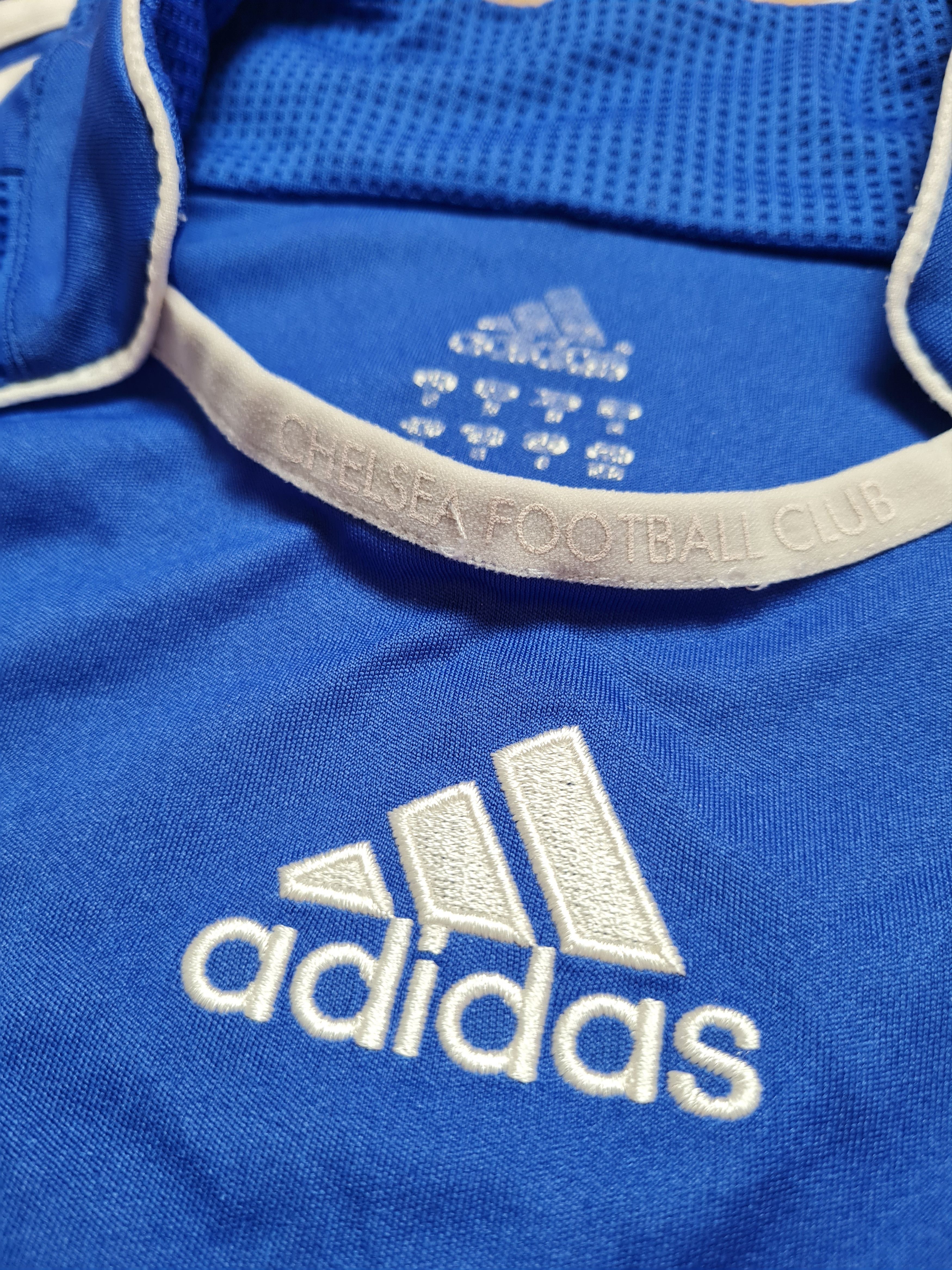 Adidas Soccer Shirt #13 Football Jersey Adidas Chelsea 2006-2008 Size US M / EU 48-50 / 2 - 15 Thumbnail