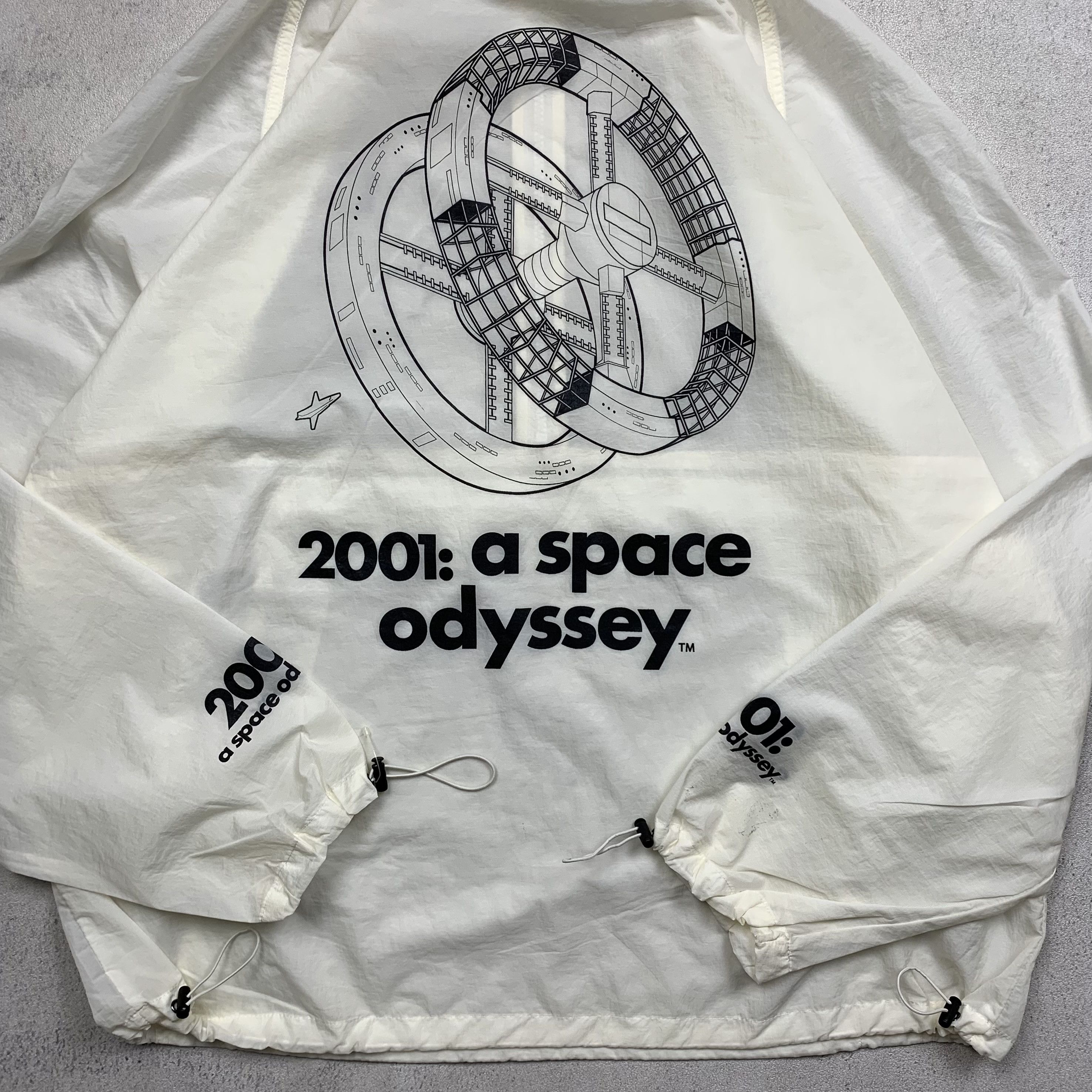 Japanese Brand 2001 A Space Odyssey Windbreaker Jacket Size US XL / EU 56 / 4 - 2 Thumbnail