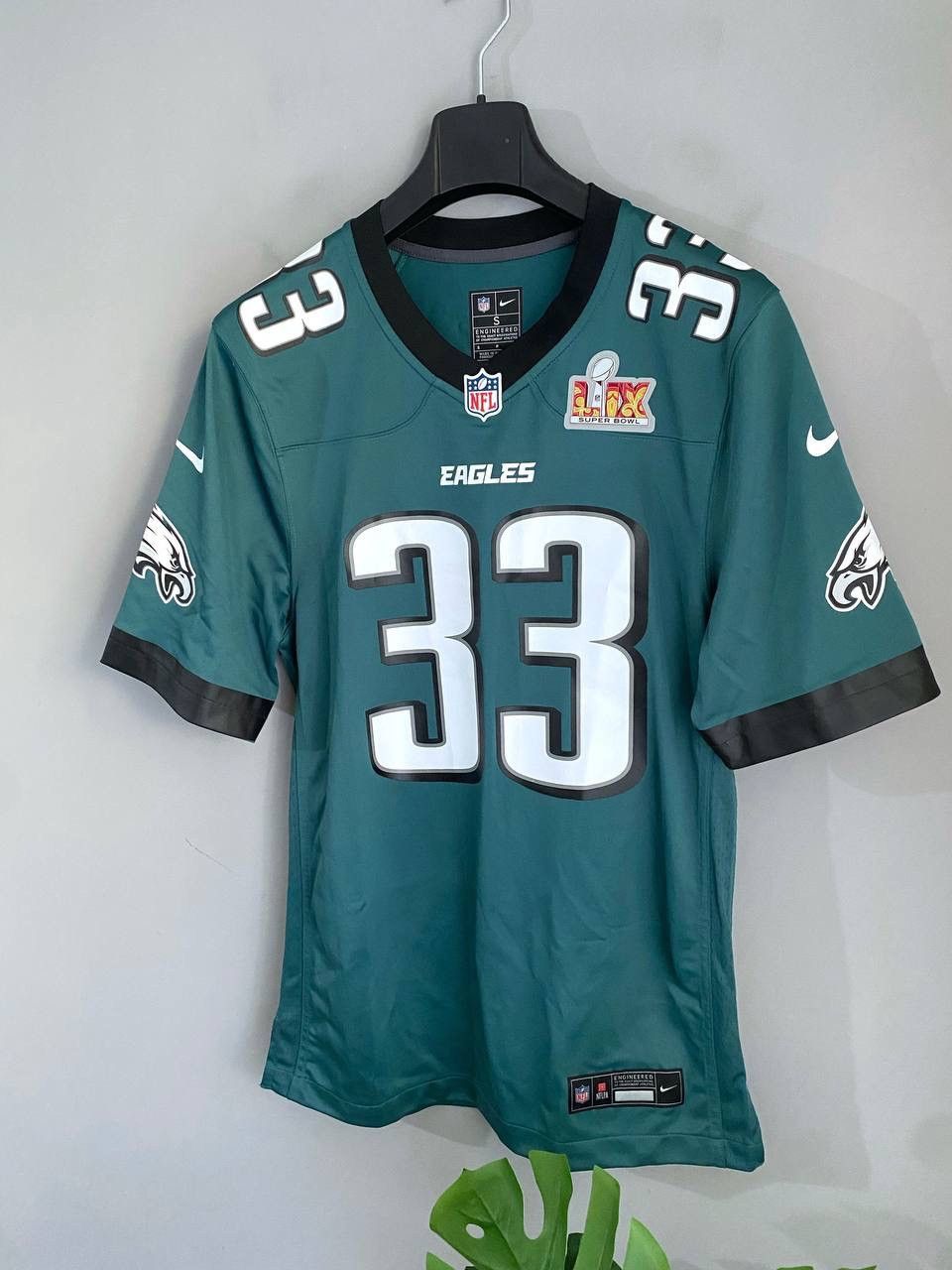 Nike NFL Philadelphia Eagles Super Bowl LIX Jersey #33 DeJean, S Size US S / EU 44-46 / 1 - 5 Thumbnail