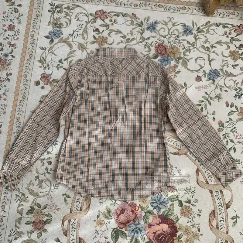 Burberry Burberry Khaki Long Sleeve Cotton Shirt. Size L / US 10 / IT 46 - 6 Thumbnail