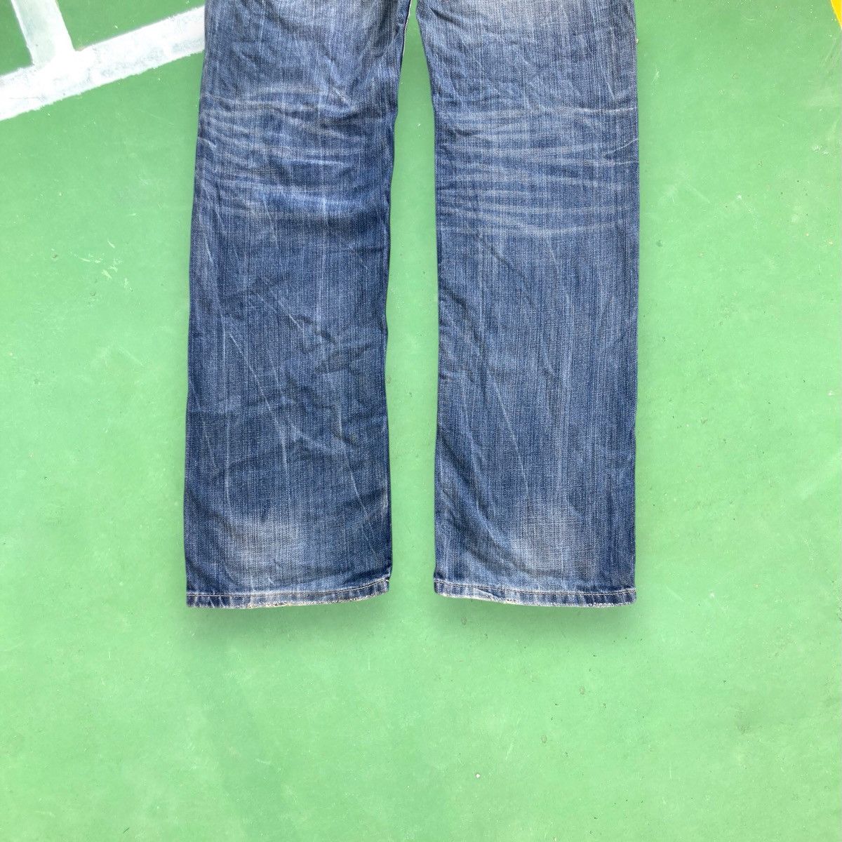 Japanese Brand Big Train Japan Embroidery Pocket Faded Denim Pants Size US 32 / EU 48 - 14 Thumbnail