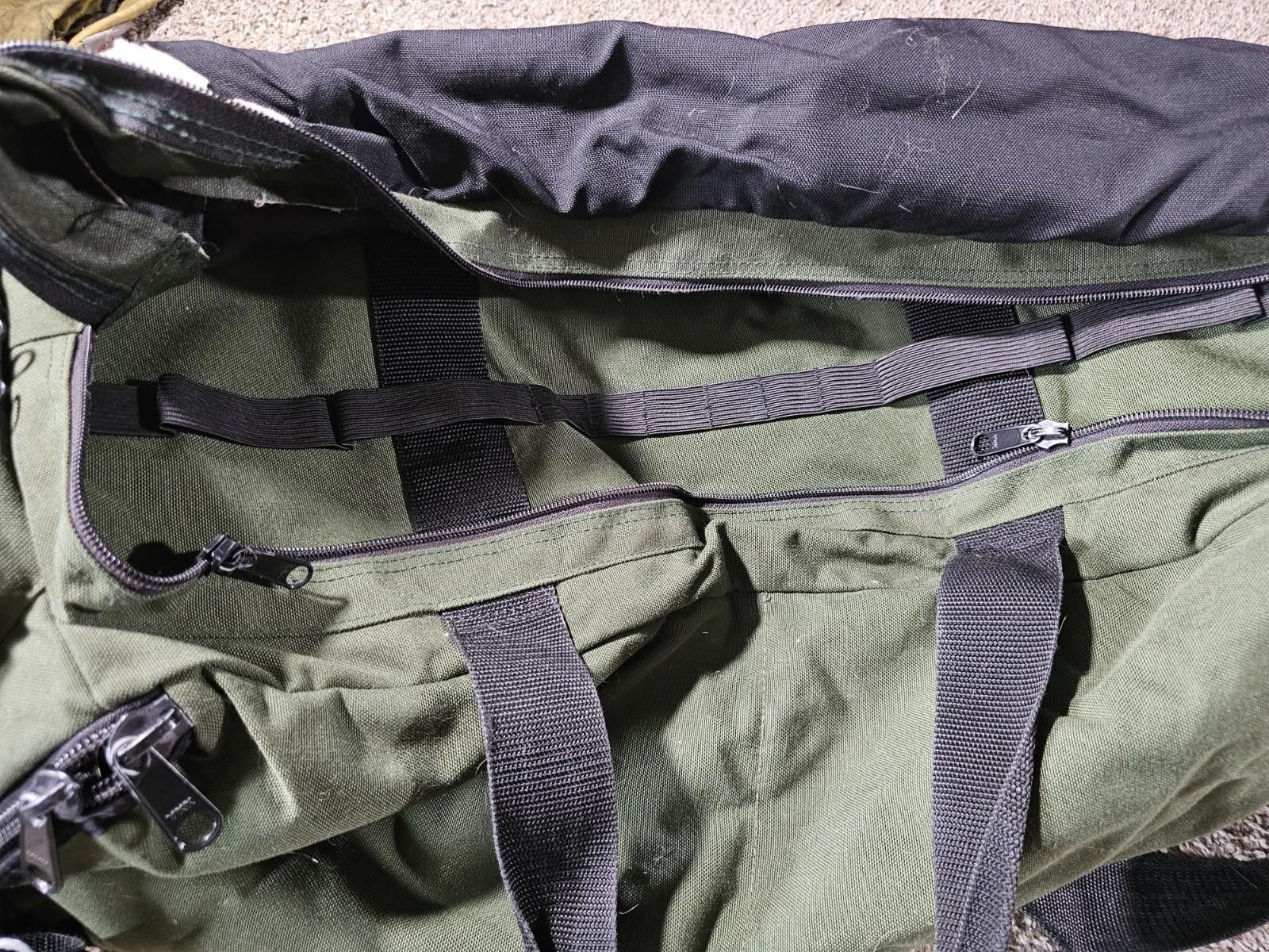 Other Fire Rescue City Of Fitchburg ENGINE 1 green duffle DAMAGED Size ONE SIZE - 5 Thumbnail