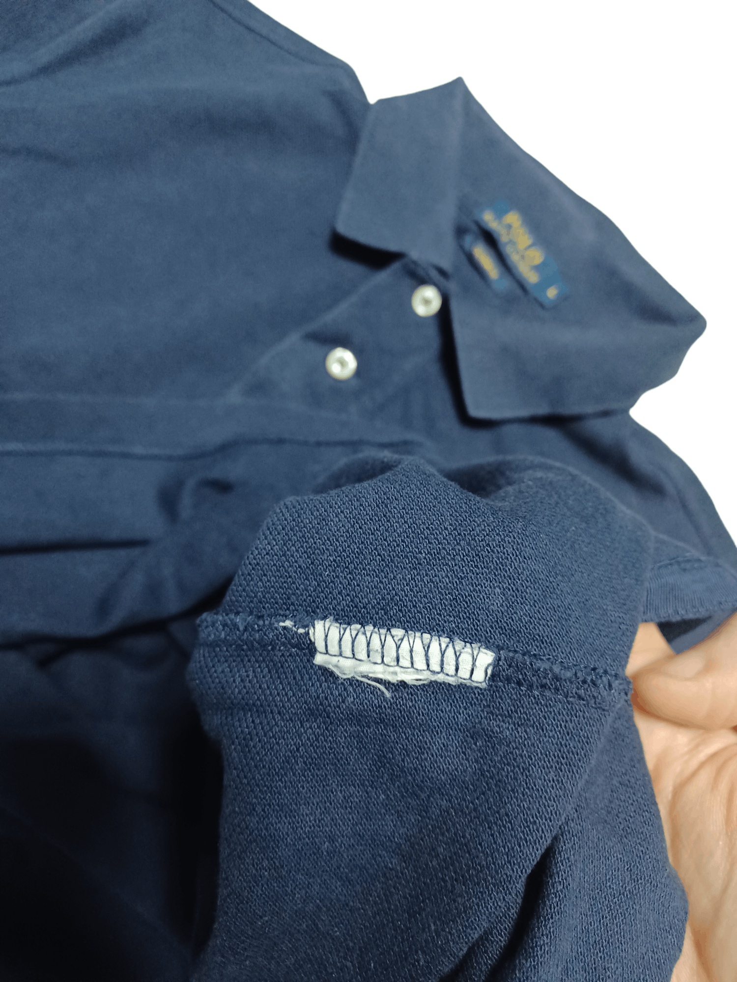 Polo Ralph Lauren POLO RALPH LAUREN VINTAGE EMBROIDERED LOGOS POLO SHIRT Size US L / EU 52-54 / 3 - 3 Thumbnail