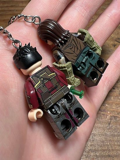 Cartoon Network × Handmade irritated studio arcane silco vander minifigure keychain Size ONE SIZE - 9 Thumbnail