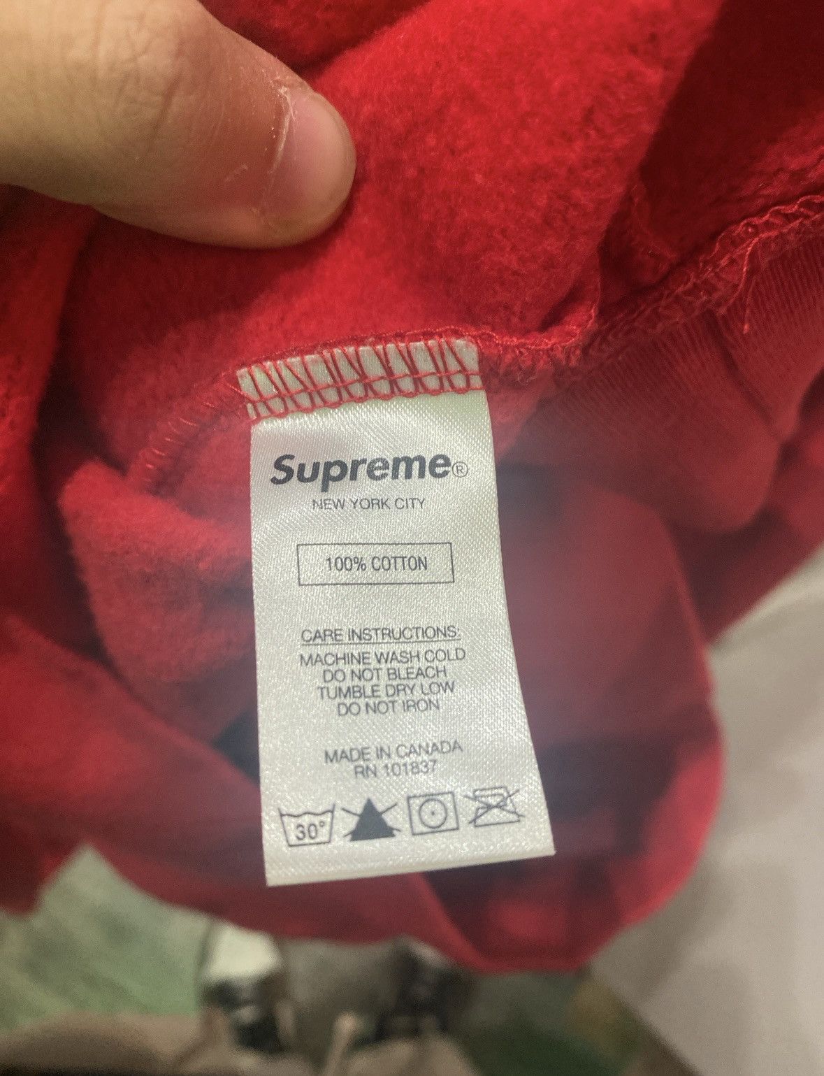Supreme Supreme Underline Crewneck Size US M / EU 48-50 / 2 - 4 Thumbnail
