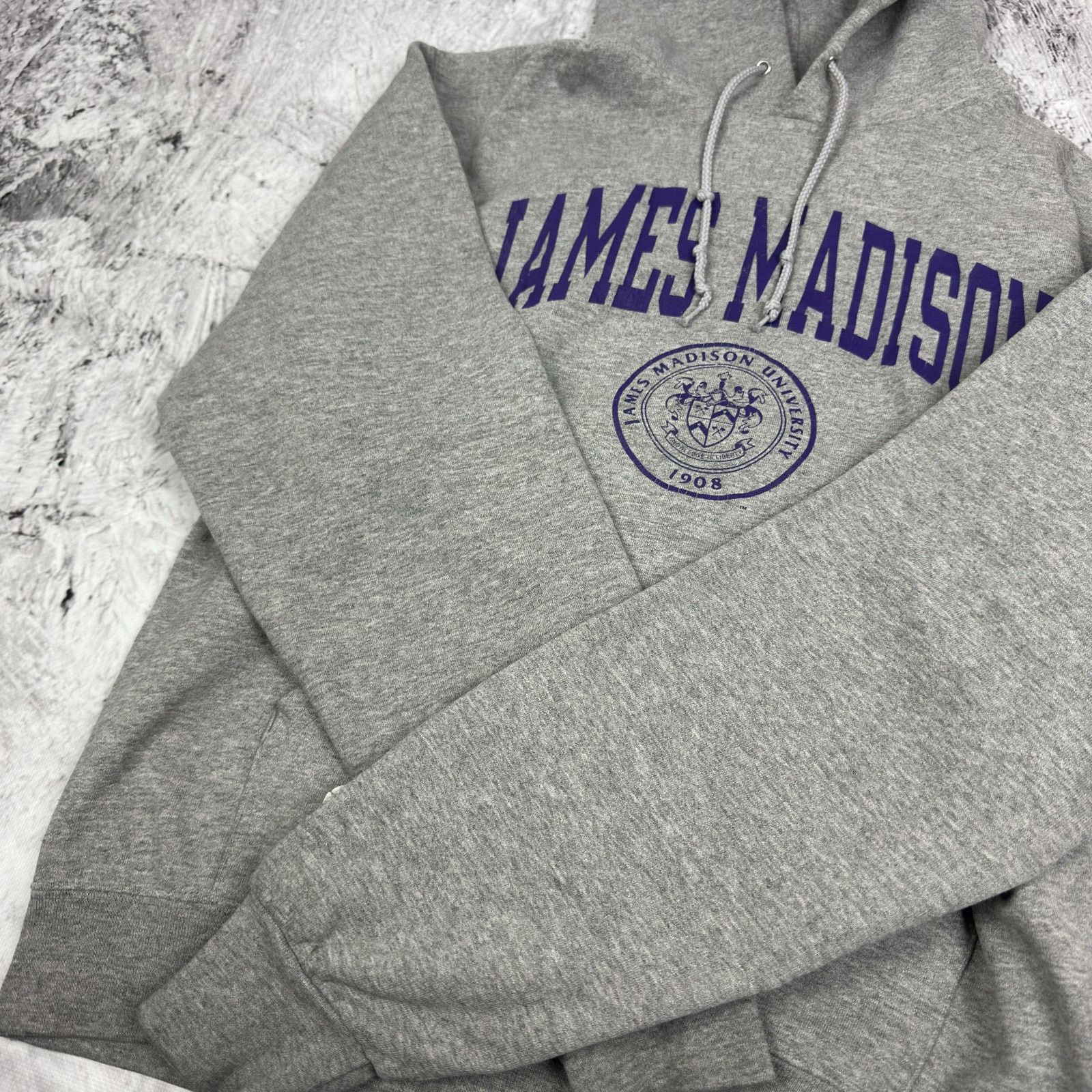 Champion Champion Men's Gray James Madison University Hoodie Small Size US S / EU 44-46 / 1 - 4 Thumbnail