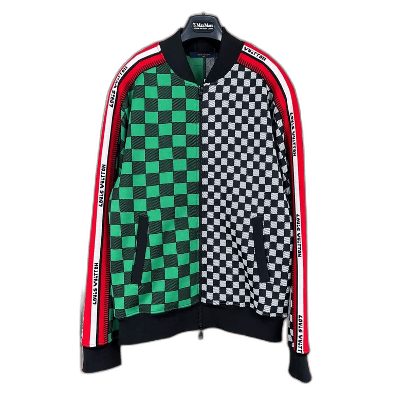 Louis Vuitton Louis Vuitton Checkerboard Knit Jacket-2506