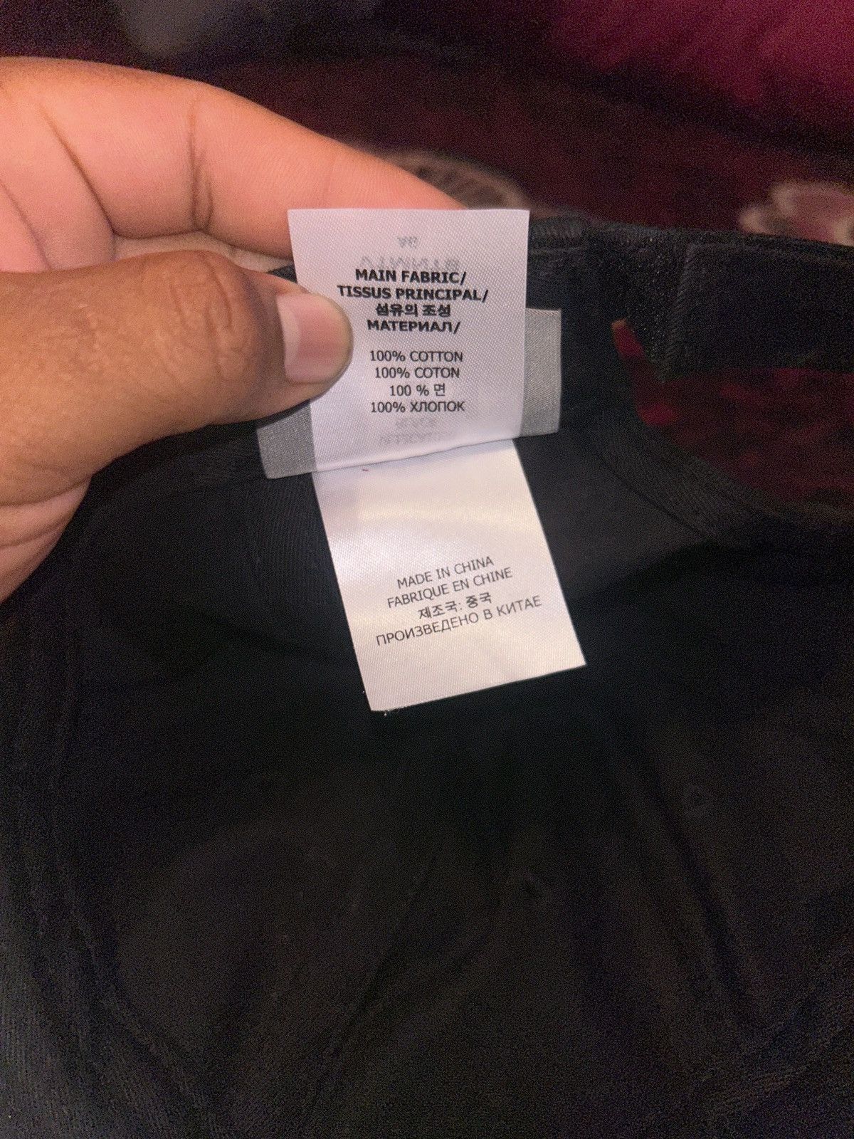 VTMNTS × Vetements VTMNTS x Vetements Barcode Cap Size ONE SIZE - 4 Thumbnail