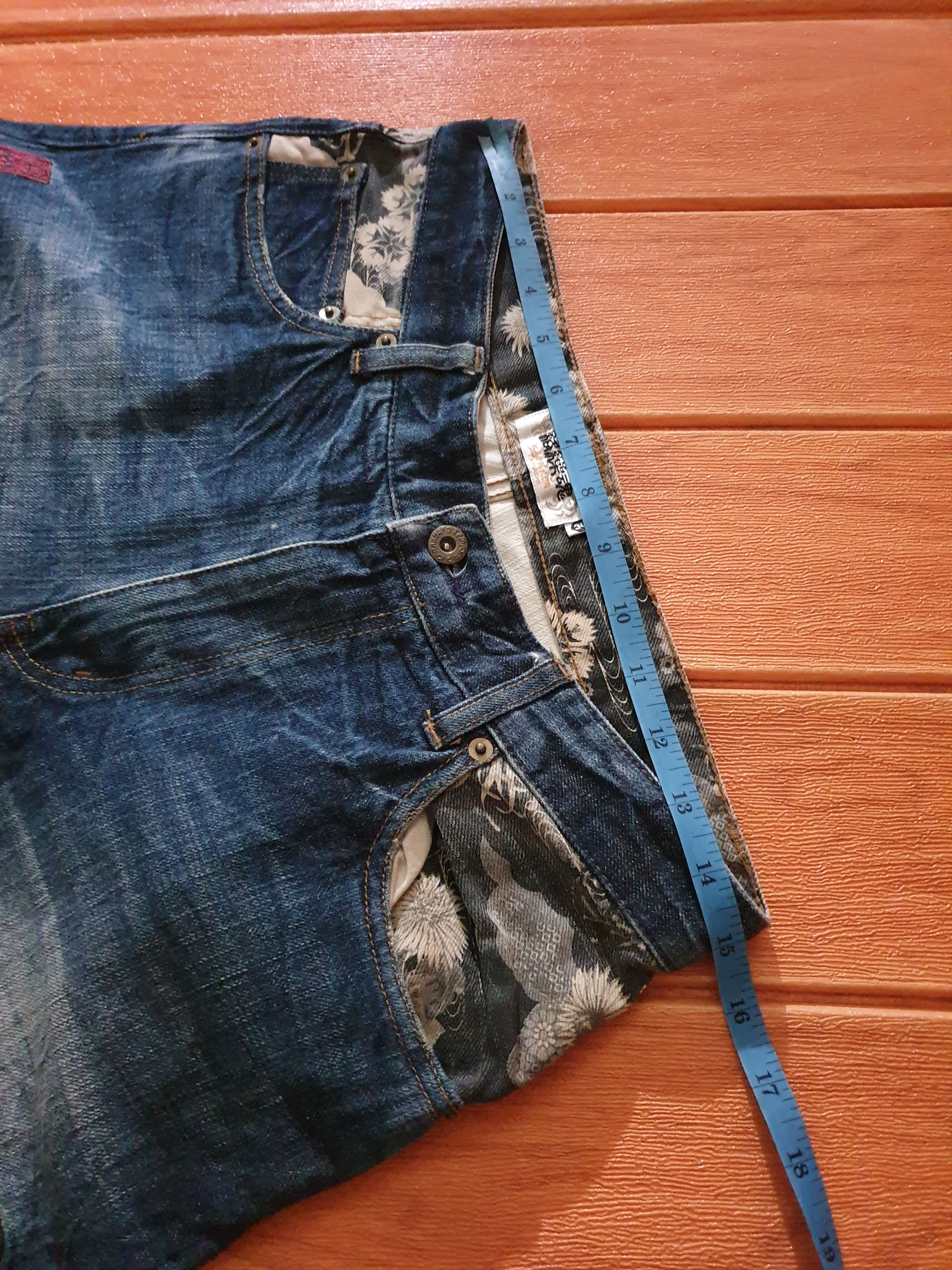 Japanese Brand × PPFM 💥Karakuri tamashi koi fish Japanese brand denim pant Size US 30 / EU 46 - 12 Thumbnail