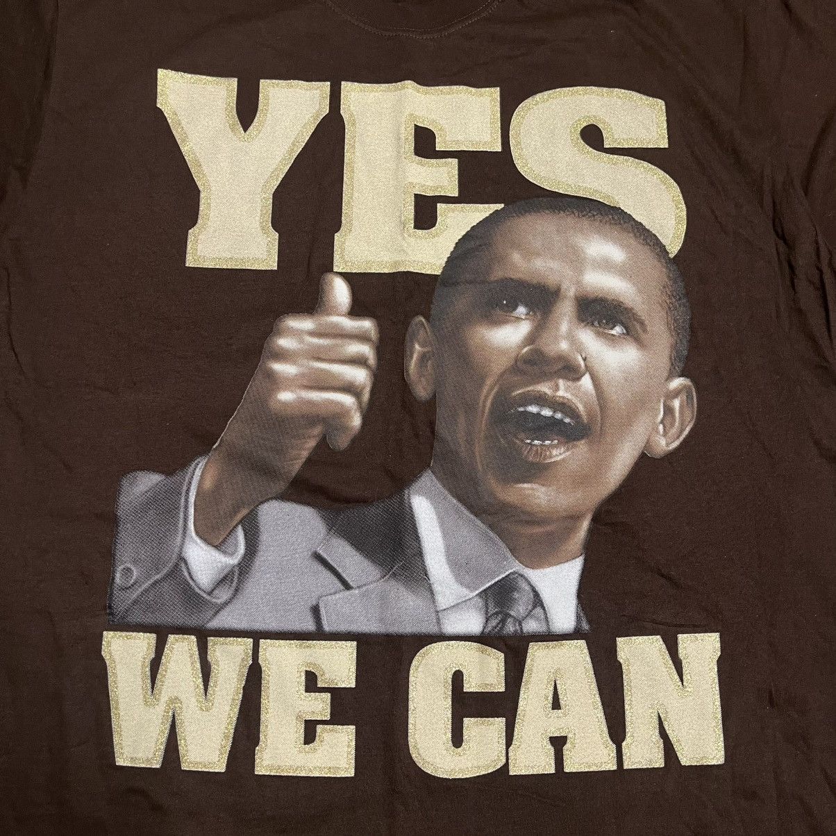 Rap Tees × Vintage y2k baggy obama yes we can tee Size US XXL / EU 58 / 5 - 3 Thumbnail