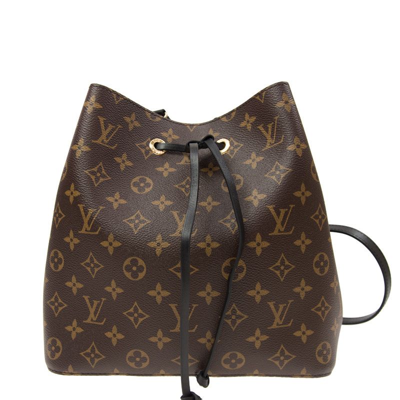 Louis Vuitton NeoNoe Monogram Shoulder Bag Black