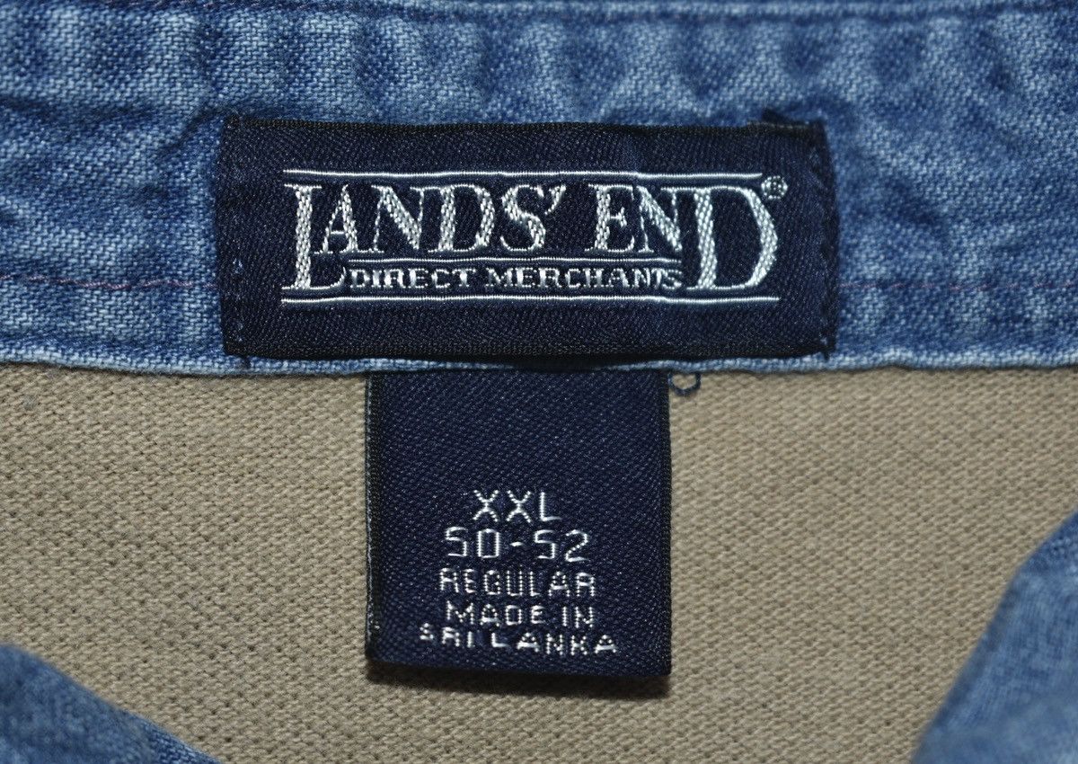 Lands' End × Vintage Vintage Lands End Long-sleeve Polo (XXL) Size US XXL / EU 58 / 5 - 5 Thumbnail