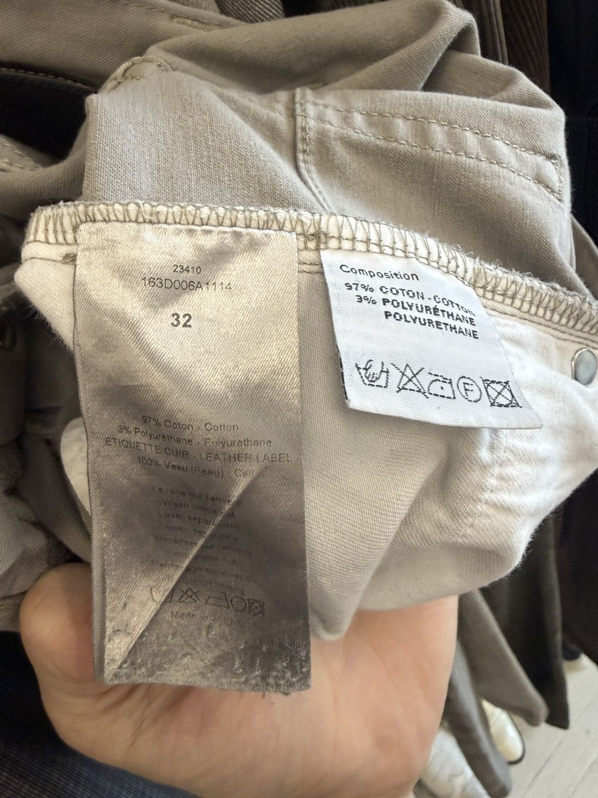 Dior Dior Homme Slim Stretch Twill Pants 34 Italy Size US 34 / EU 50 - 4 Thumbnail