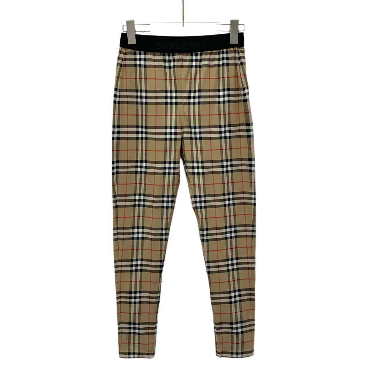 Burberry Burberry Brown Waist Logo Plaid Casual Pants K26WX Size 27" / US 4 / IT 40 - 1 Thumbnail