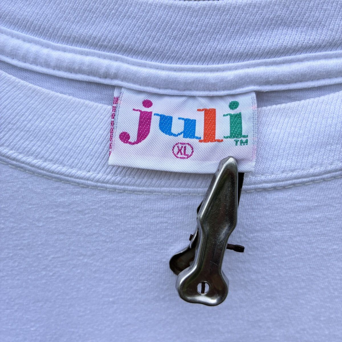 Vintage Vintage 90s Juli Tie Breaker Tennis Art T-shirt Size US XL / EU 56 / 4 - 3 Thumbnail