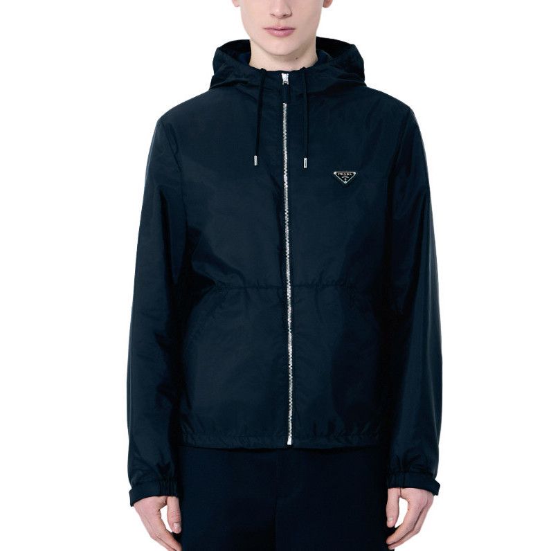 Prada PRADA Black R-Nylon Jacket New & Authentic (Men's size:M;) Size US M / EU 48-50 / 2 - 1 Thumbnail