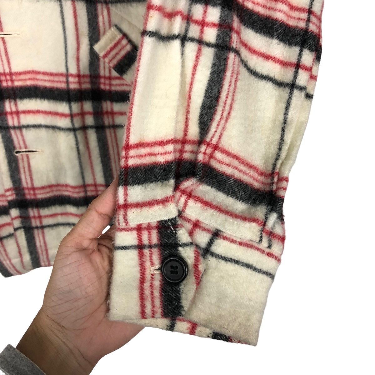 Japanese Brand 🔥Vintage Wool Shirt Flannel Jacket Mozz Tartan Design Size US M / EU 48-50 / 2 - 15 Thumbnail