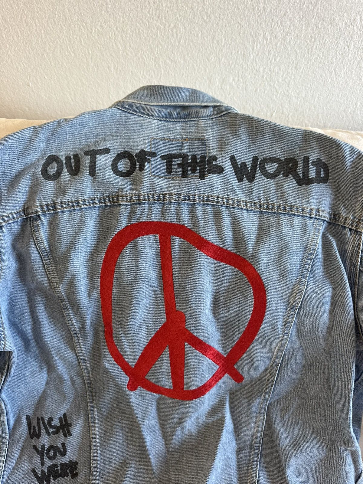 Travis Scott Travis Scott Astroworld Levi’s Denim Jacket All Over Print Size US XL / EU 56 / 4 - 13 Thumbnail