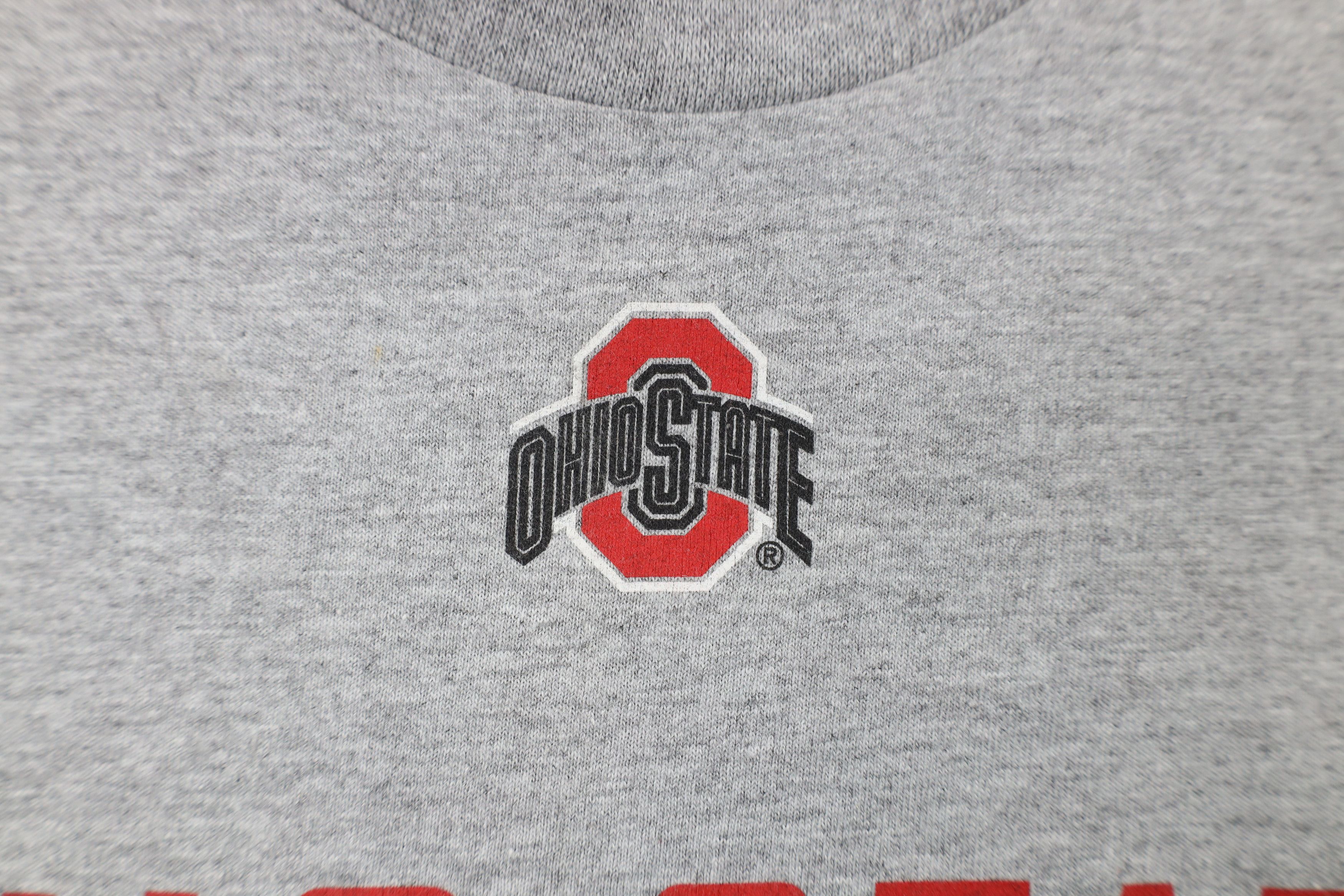 Nike × Vintage Vintage Nike Swoosh Ohio State University Football T-Shirt Size US M / EU 48-50 / 2 - 5 Thumbnail