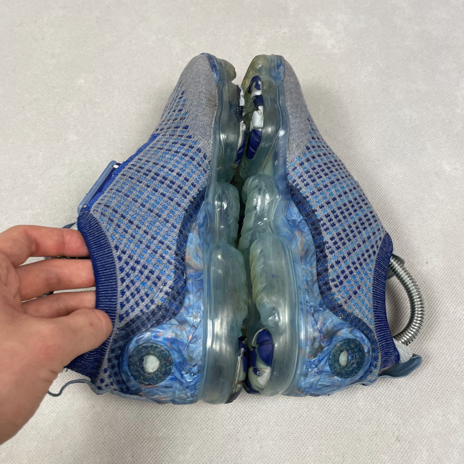 Nike Nike Air VaporMax 2020 CT1823-400 Mens Blue Sneakers Shoes 6 Size US 6 / EU 39 - 4 Thumbnail
