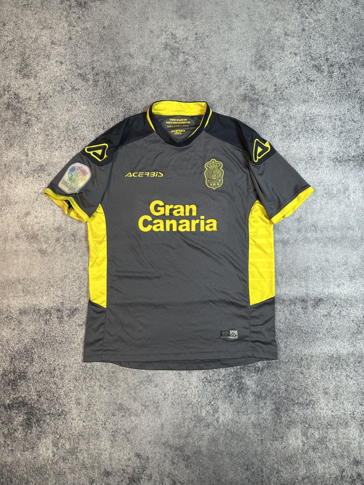 Vintage Vintage Las Palmas Soccer Jersey Streetwear L Spain Rare Size US L / EU 52-54 / 3 - 1 Thumbnail