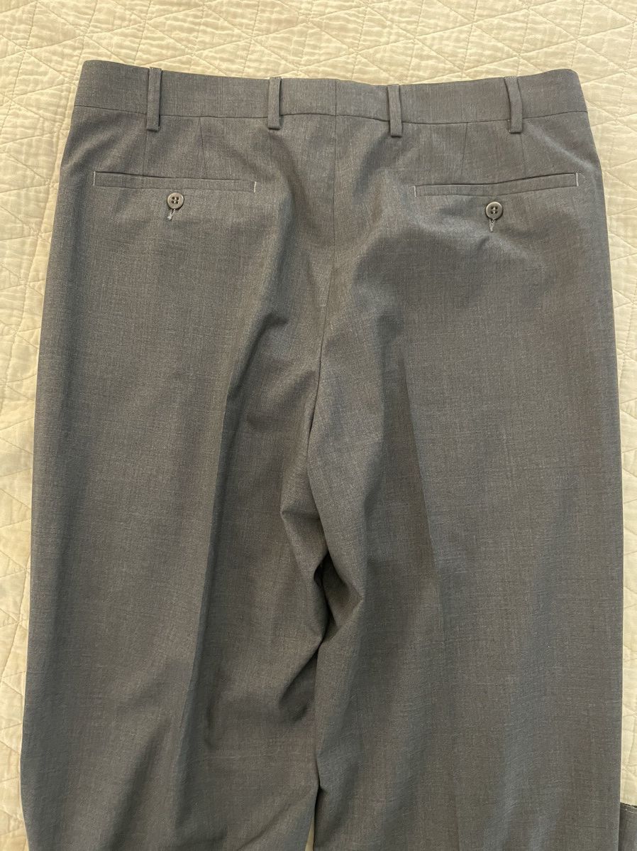 Zanella Vitale Barberis Super 150's Wool Tyson Trouser Size 34R - 8 Thumbnail