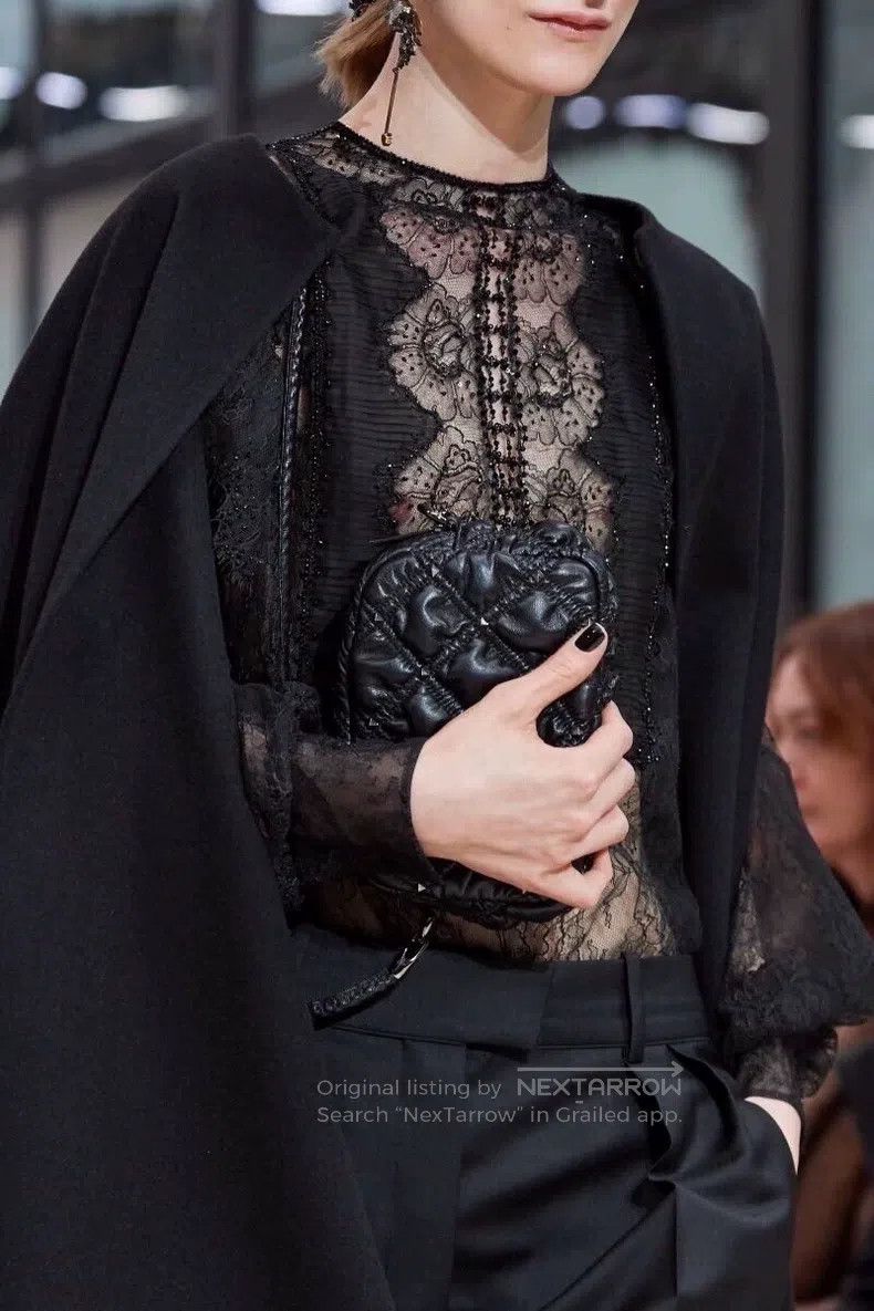 Valentino Valentino Black blend cape Size S / US 4 / IT 40 - 2 Thumbnail
