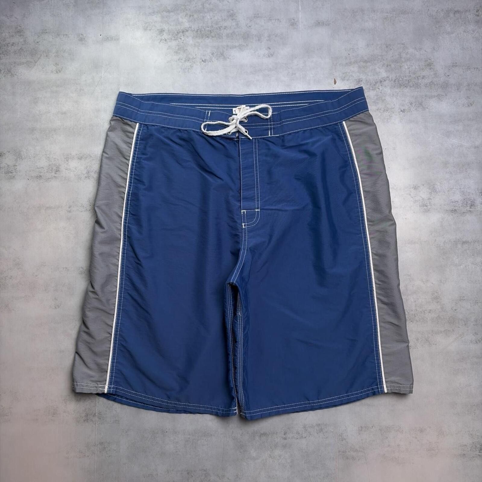 Other Y2K Blue Crazy Shirt Surf Hawaii Grunge Baggy Board Shorts Size US 38 / EU 54 - 1 Thumbnail