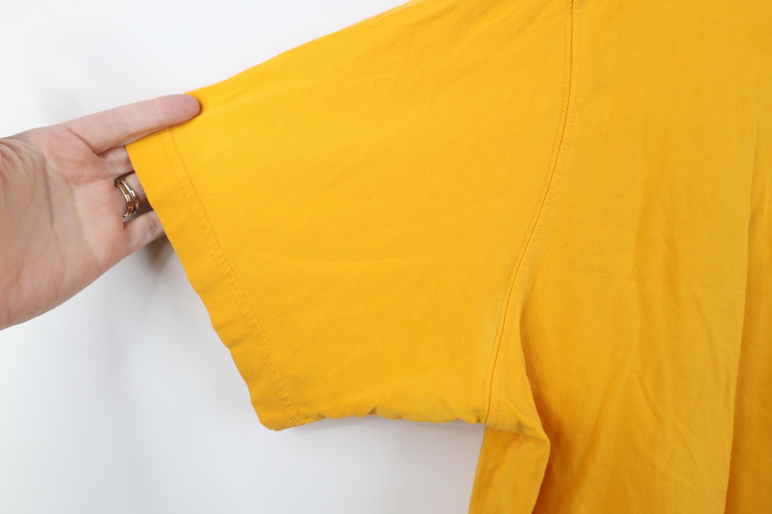 Lands' End Vintage Y2K Lands End Short Sleeve T-Shirt Yellow Cotton Size US L / EU 52-54 / 3 - 5 Thumbnail