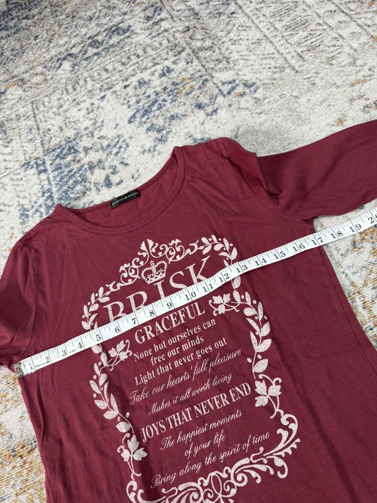 Hysteric Glamour Cookie house y2k style long sleeve Size US M / EU 48-50 / 2 - 6 Thumbnail