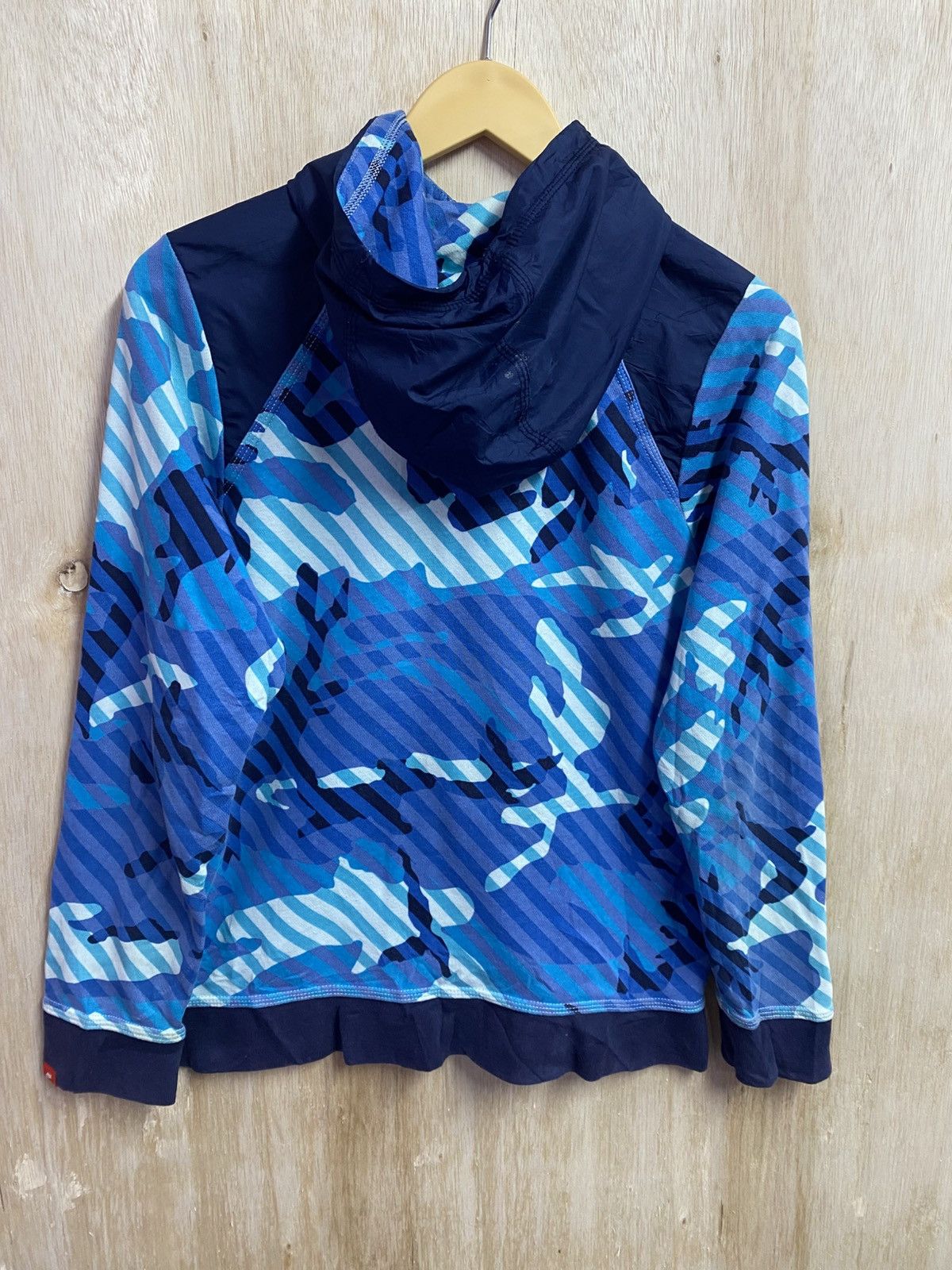 Nike Nike Hoodie YA76 Camo BF FZ in Blue Lagoon/Obsidian Crimson Size US S / EU 44-46 / 1 - 8 Thumbnail
