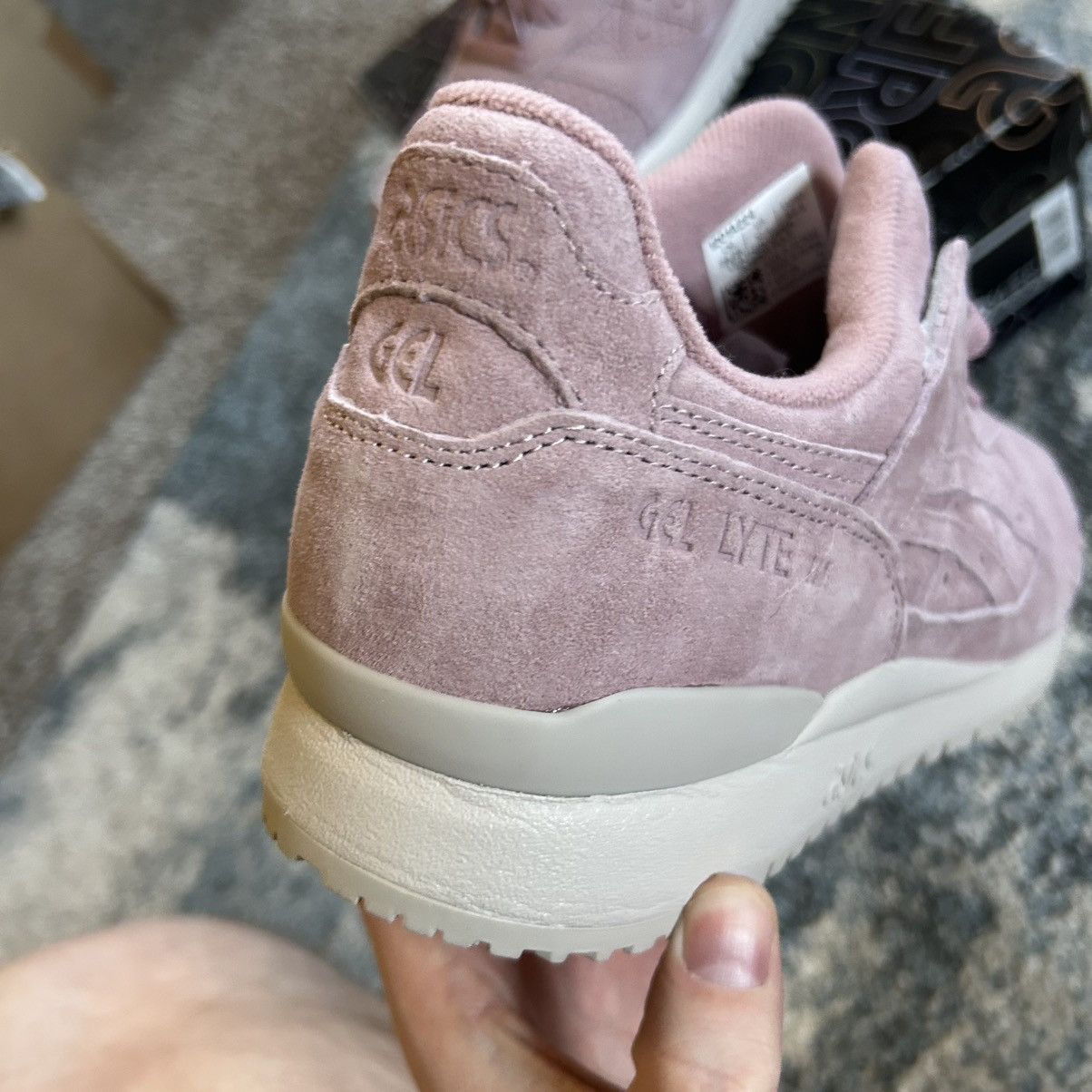 Asics × Kith × Ronnie Fieg 1201A224-251 FW20 GEL LYTE iii “THE PALETTE” DUSTY QUARTZ Size US 10.5 / EU 43-44 - 4 Thumbnail