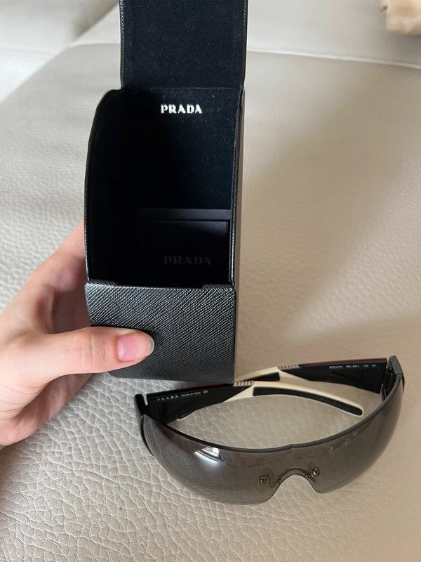 Prada PRADA Sunglasses SPS 07H Sport Luna Rossa Flame Star Mask Size ONE SIZE - 5 Thumbnail
