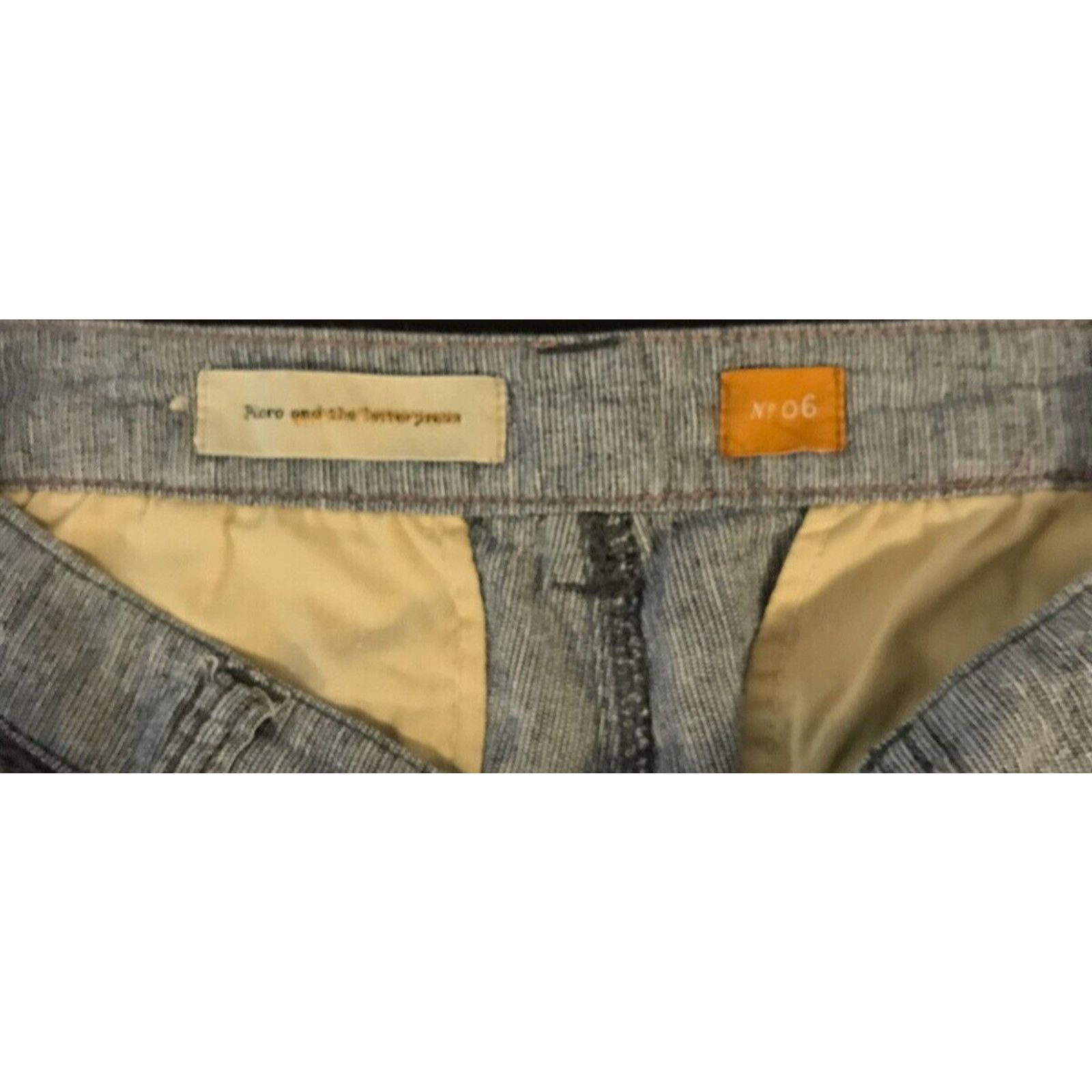 Anthropologie Anthropologie Pilcro and the Letterpress Blue Wide Leg Pant Size 28" / US 6 / IT 42 - 9 Thumbnail