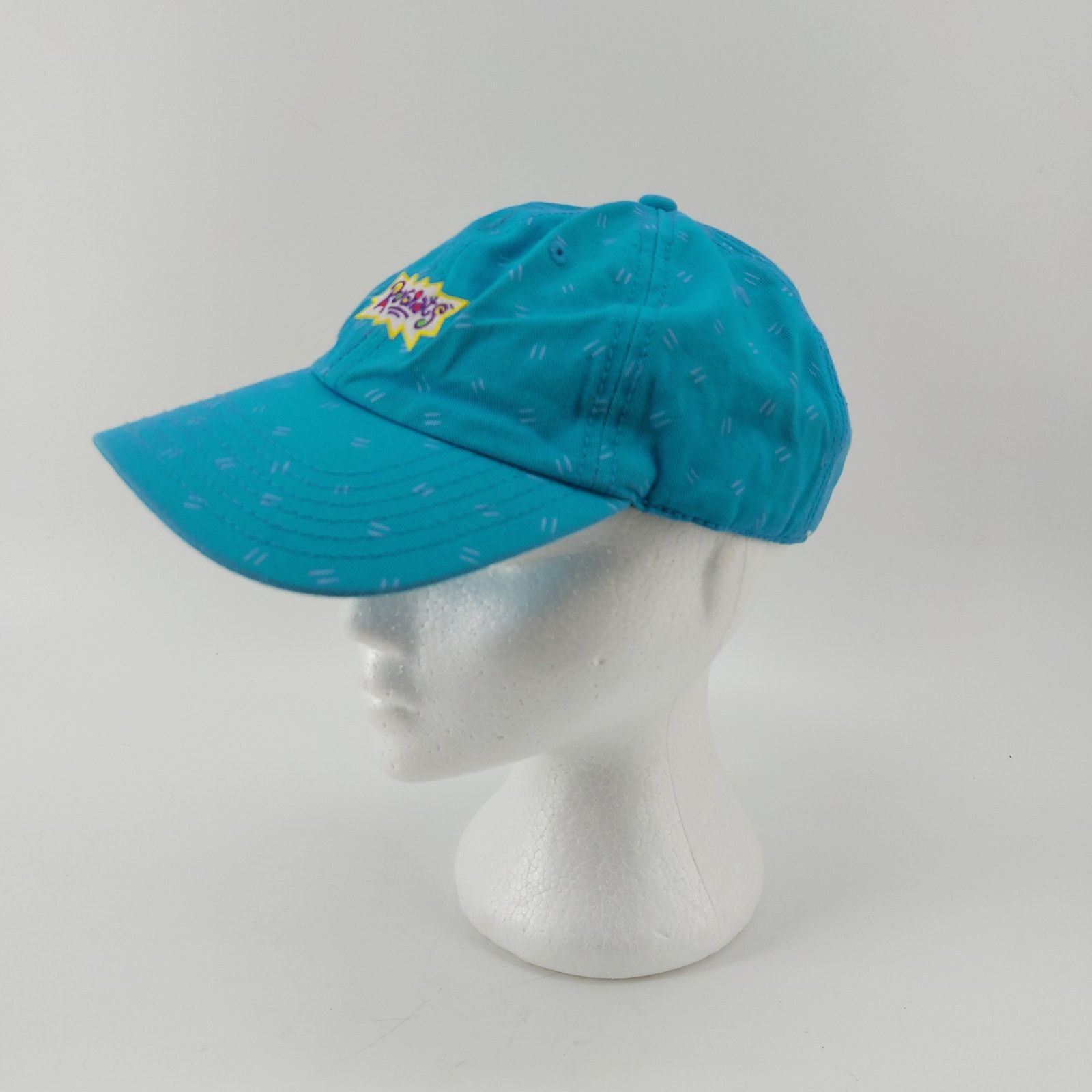 Nickelodeon Nickelodeon Rugrats Turquoise Blue Baseball Hat One Size Size ONE SIZE - 5 Thumbnail