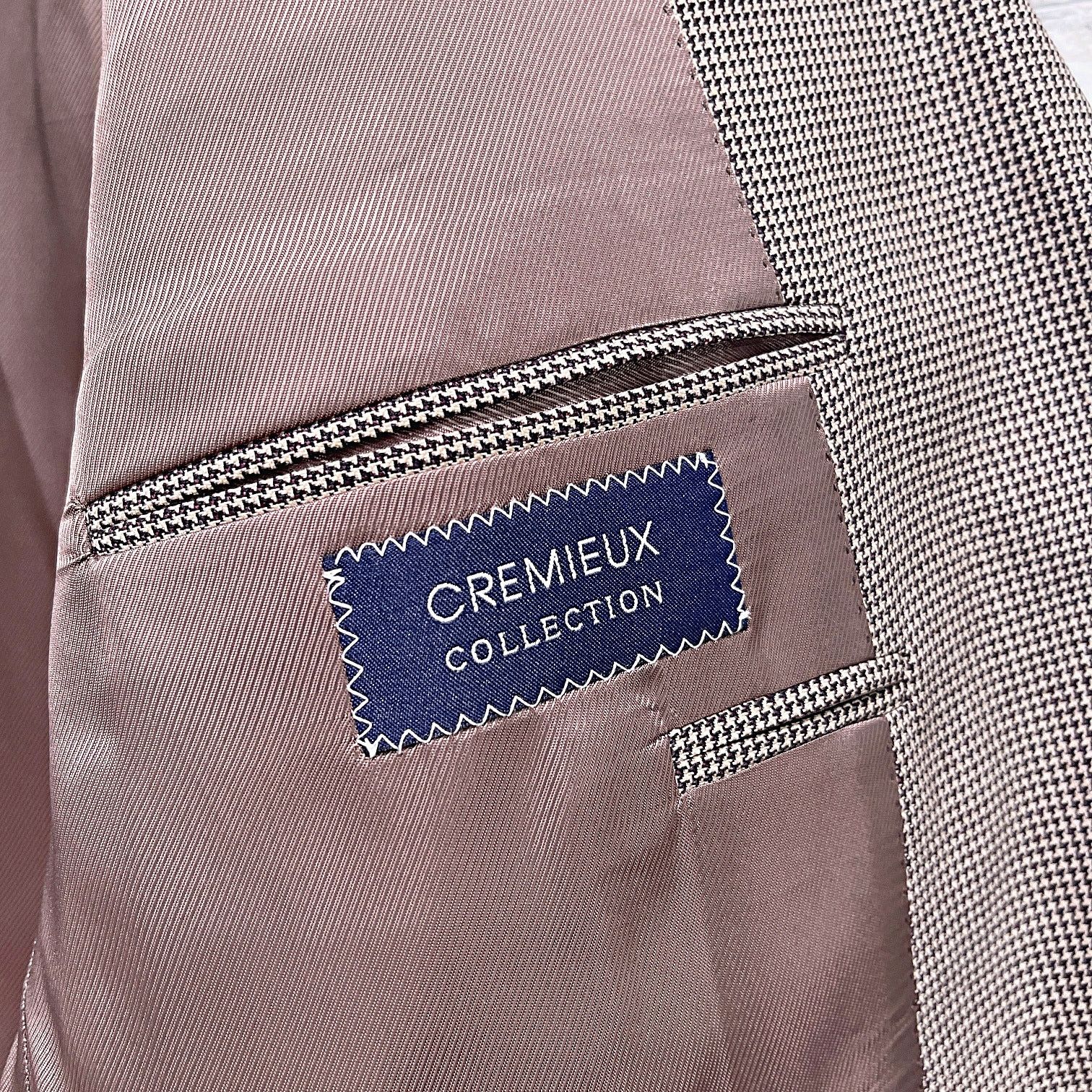 Cremieux Loro Piana Italy Cremieux Collection Houndstooth Sport Coat Size 42R - 7 Thumbnail
