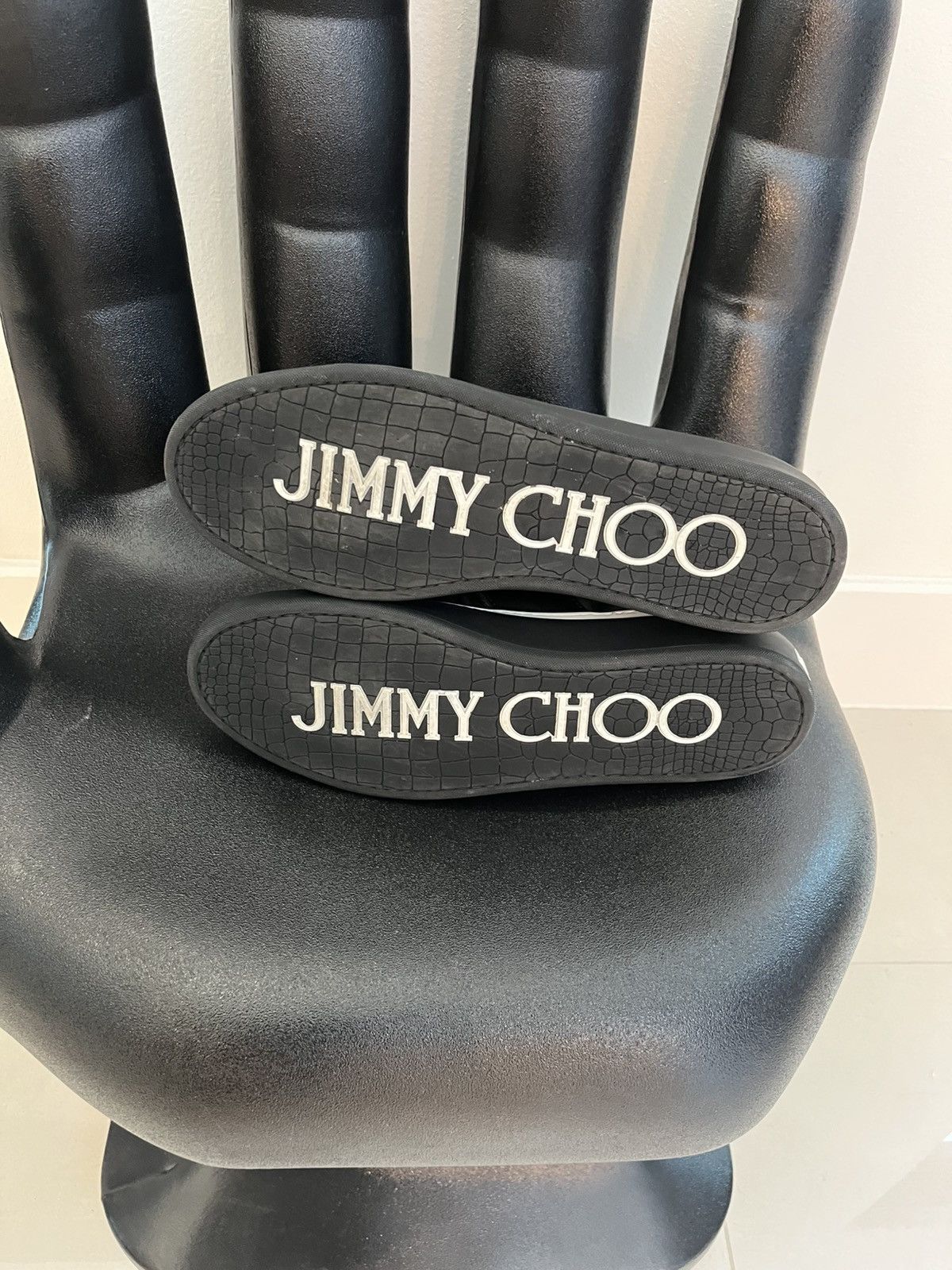 Jimmy Choo Jimmy Choo Belgravia sneaker black storm Size US 13 / EU 46 - 5 Thumbnail