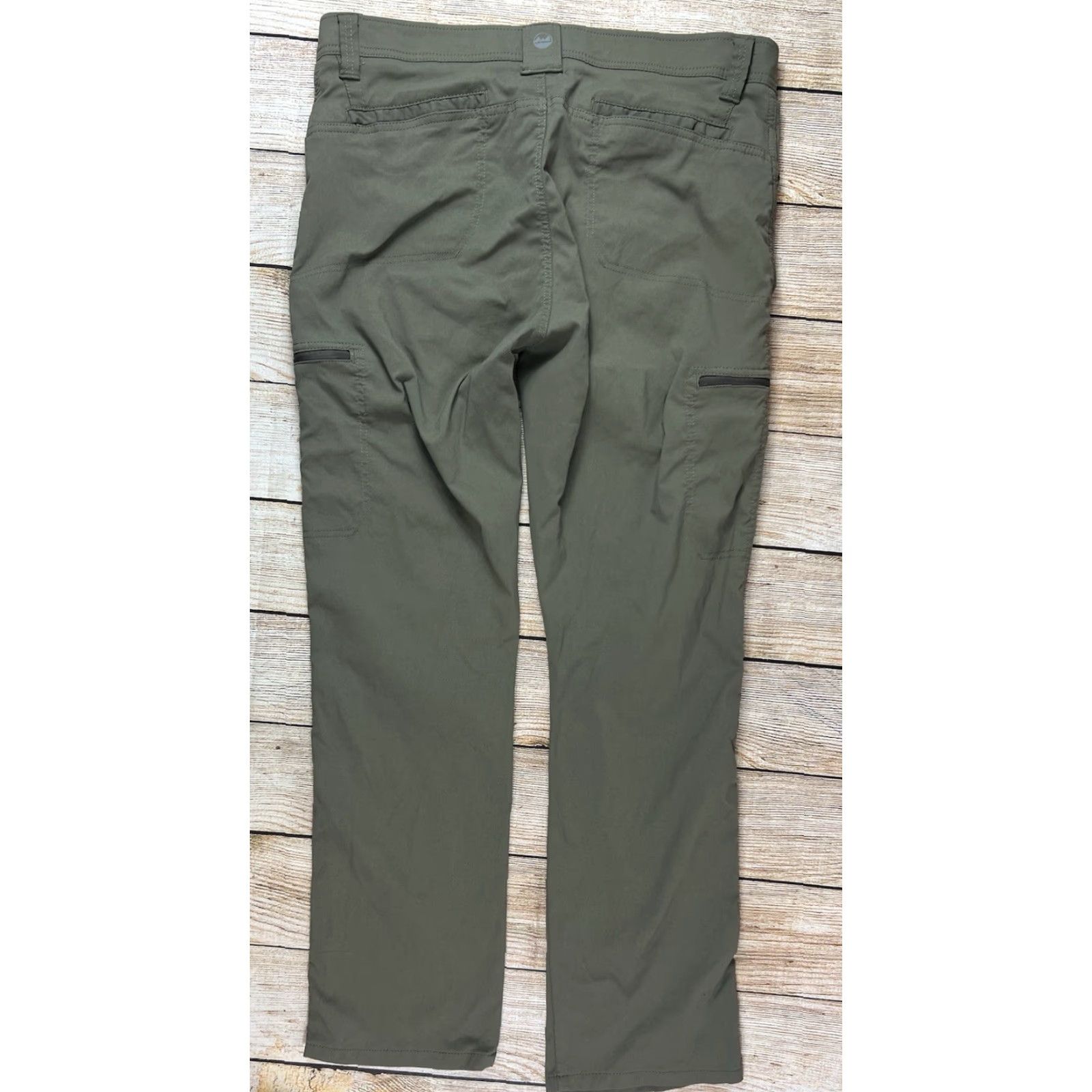 Wrangler Wrangler Cargo Nylon Outdoor Work Pants Mens 38x30 Green Regular Inseam 30 USA Logo dePartment Men Pants Size US 38 / EU 54 - 4 Thumbnail