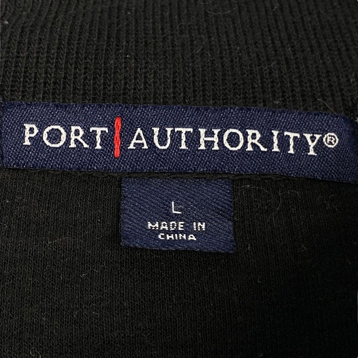 Port Authority × Vintage Vintage Port Authority Small Embroidered Quater Zip Size US XL / EU 56 / 4 - 6 Thumbnail
