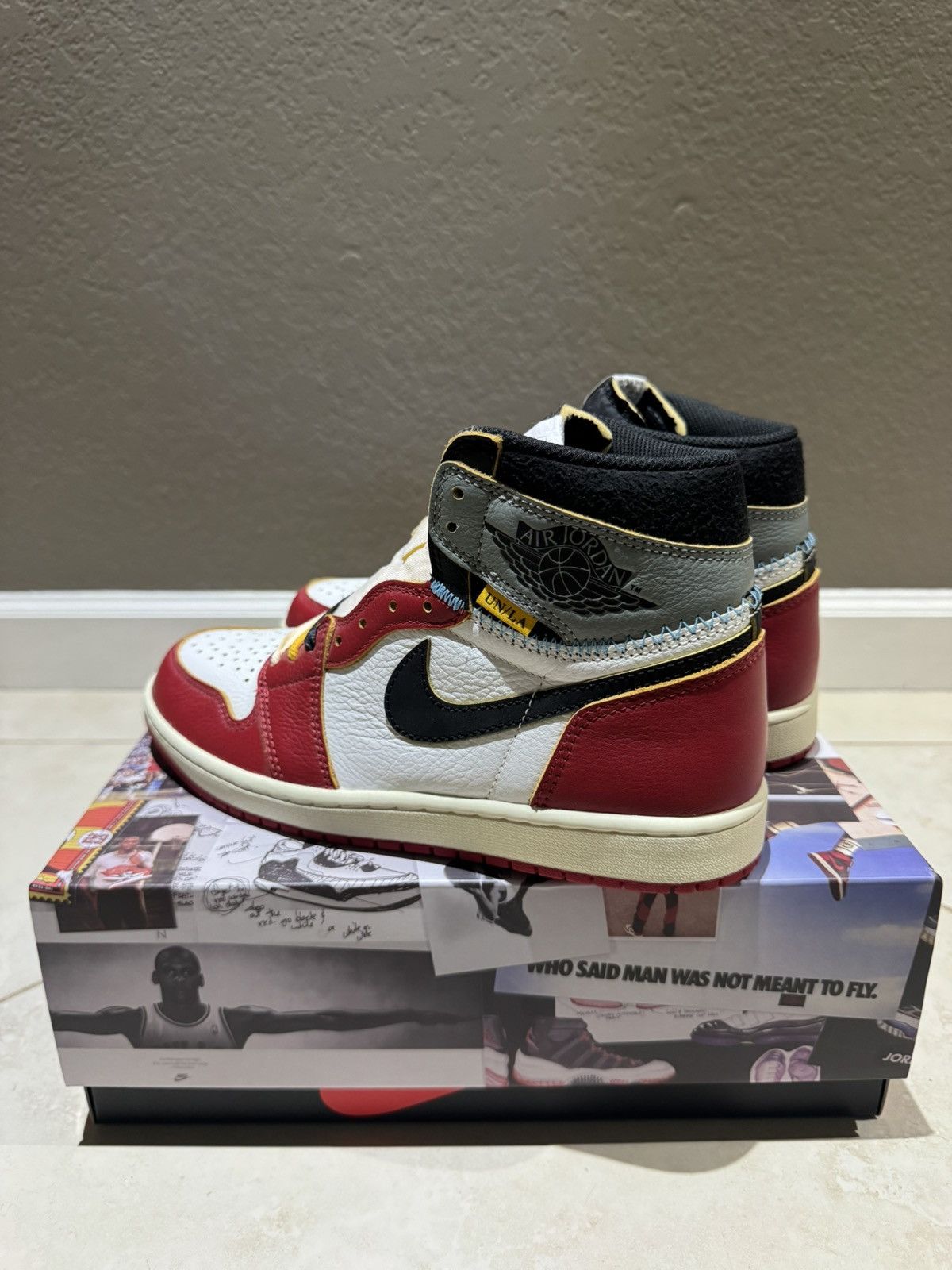 Jordan Brand × Union LA NEW* Union Jordan 1 Size 8 Men Chicago/Shadow Red Yellow Size US 8 / EU 41 - 8 Thumbnail