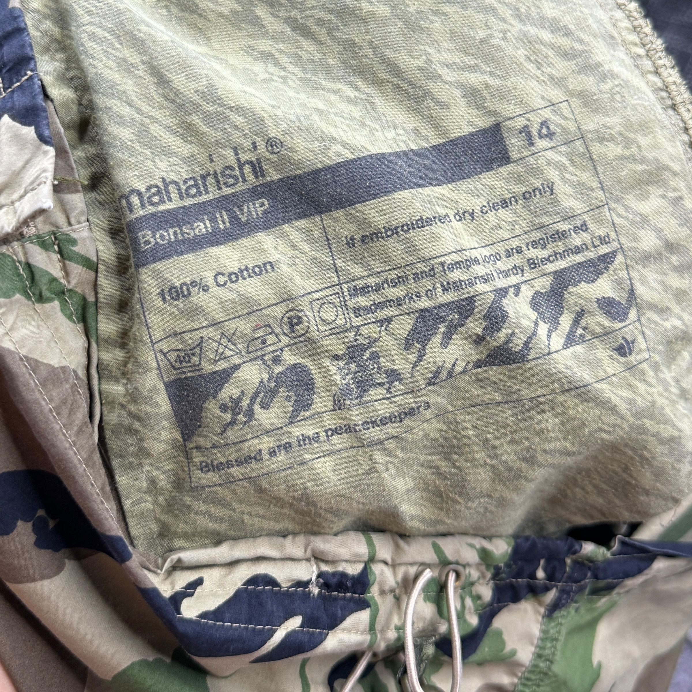 Maharishi Maharishi embroidered dragon Camo pants size 34 Size US 34 / EU 50 - 6 Thumbnail