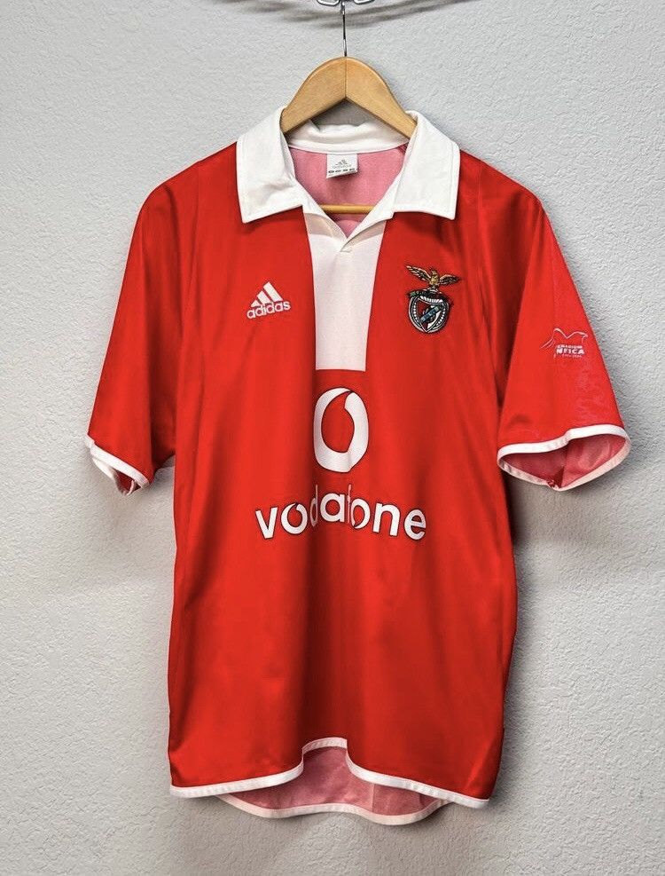 Adidas Adidas Vintage Benfica 2004 Spain Jersey Soccer Football Tee Size US S / EU 44-46 / 1 - 1 Thumbnail
