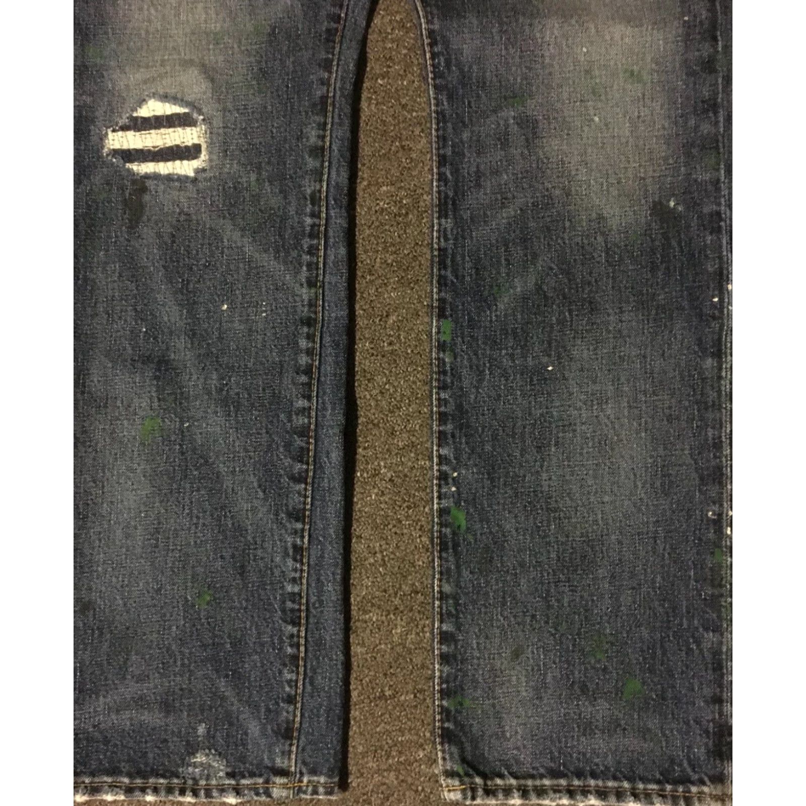 Polo Ralph Lauren Polo Ralph Lauren Varick Slim Jeans 34/31 Blue Vtg 90s Sport Man Clothing Polo Ralph Lauren Varick Slim Distressed Paint Jeans 34/31 90s Mens Jeans Size US S / EU 44-46 / 1 - 6 Thumbnail