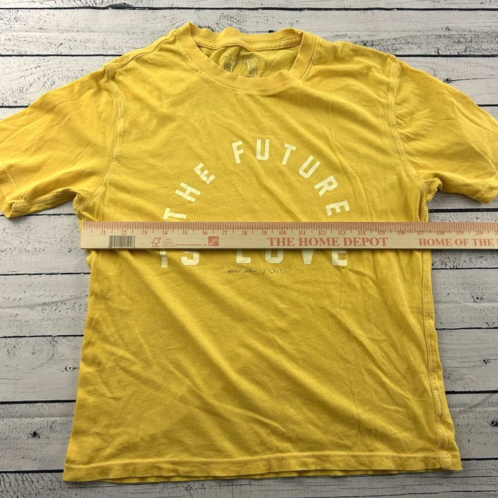 Spiritual Gangster Spiritual Gangster The Future Is Love Short Sleeve T Shirt Women's Small Yellow Size S / US 4 / IT 40 - 4 Thumbnail