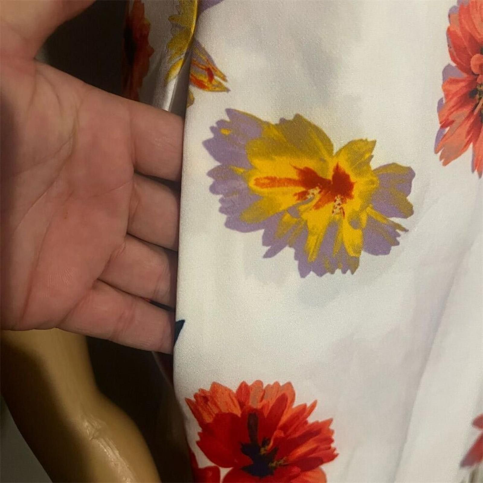 Other Alex Marie Floral Jumpsuit Women’s Size 2 Wide-Leg Summer Size 26" / US 2 / IT 38 - 6 Thumbnail